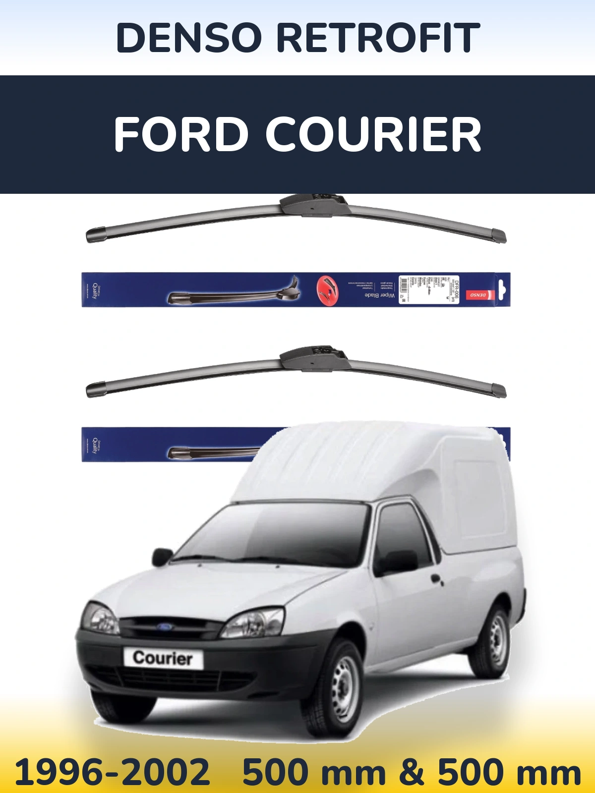 Torkarblad Denso Retrofit för Ford Courier