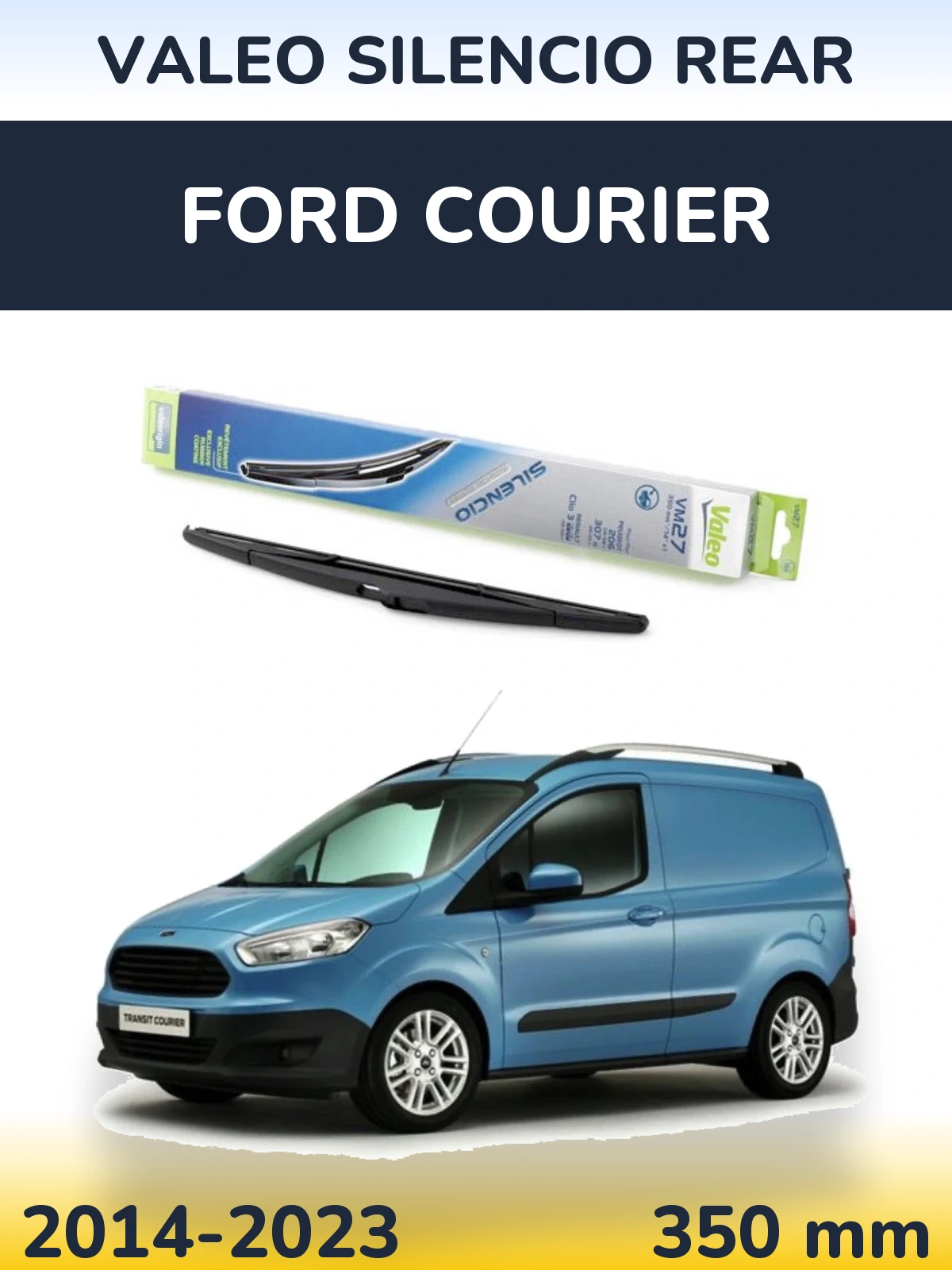 Torkarblad Valeo Silencio Rear för Ford Courier
