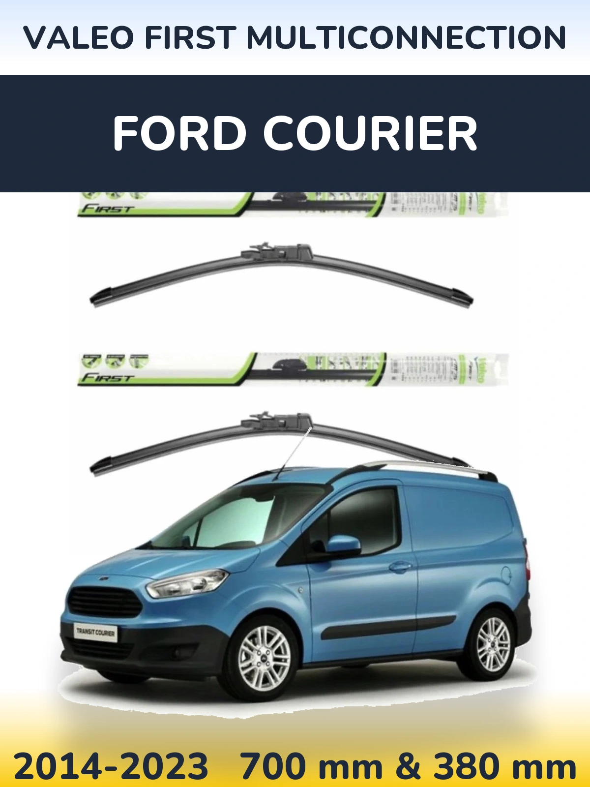 Torkarblad Valeo First MultiConnection för Ford Courier