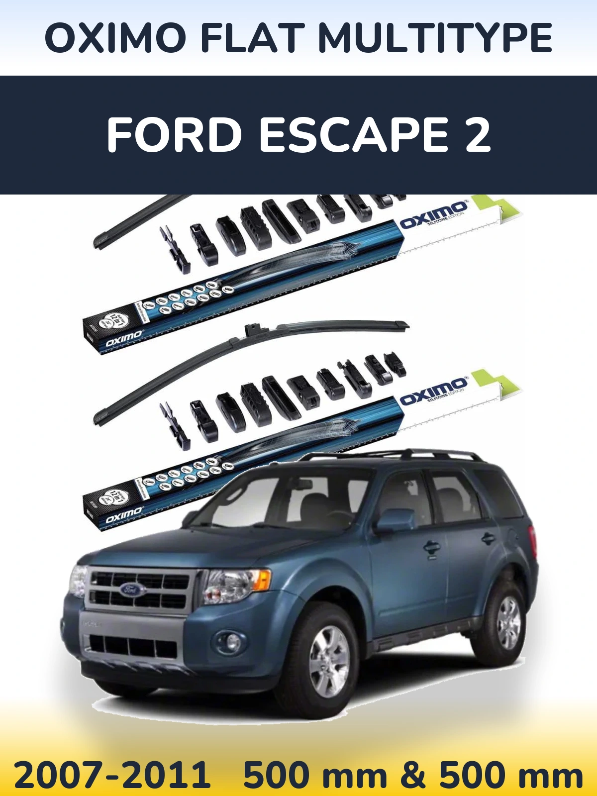 Torkarblad Oximo Flat MultiType för Ford Escape 2