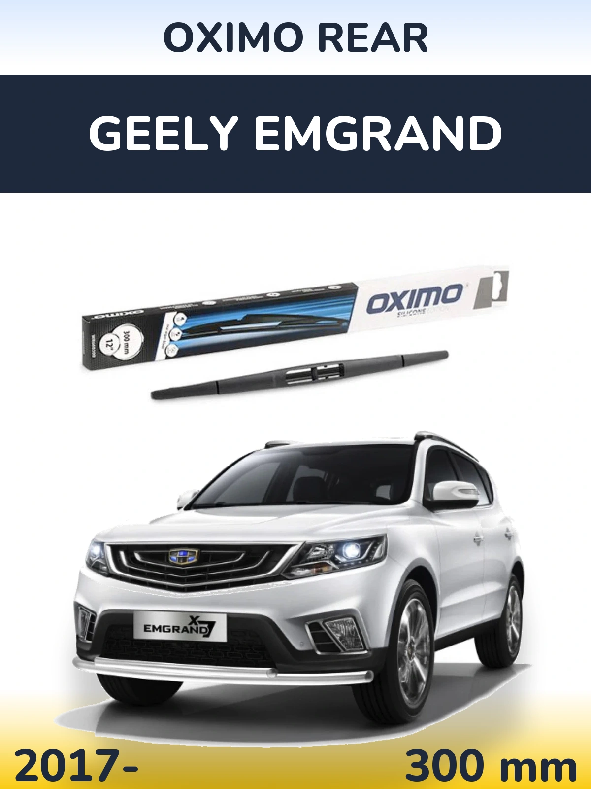 Torkarblad Oximo Rear för Geely Emgrand