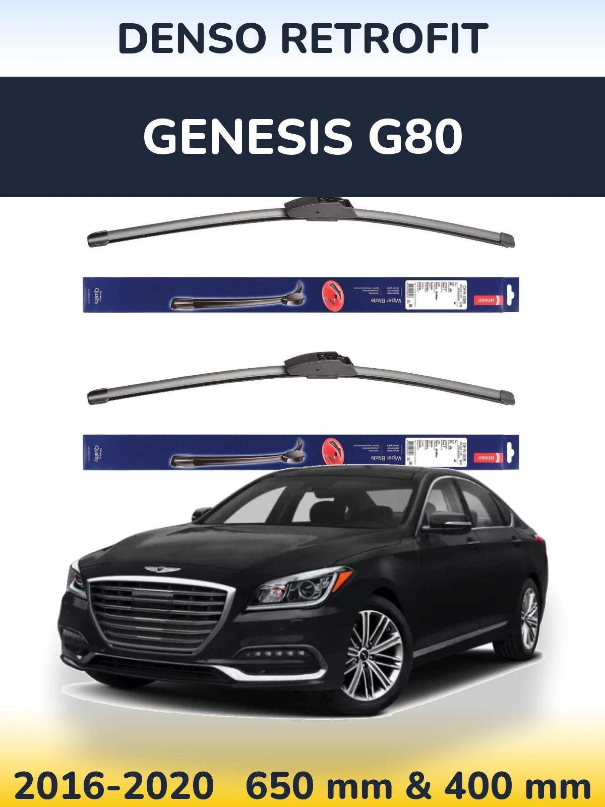 Torkarblad Denso Retrofit för Genesis G80