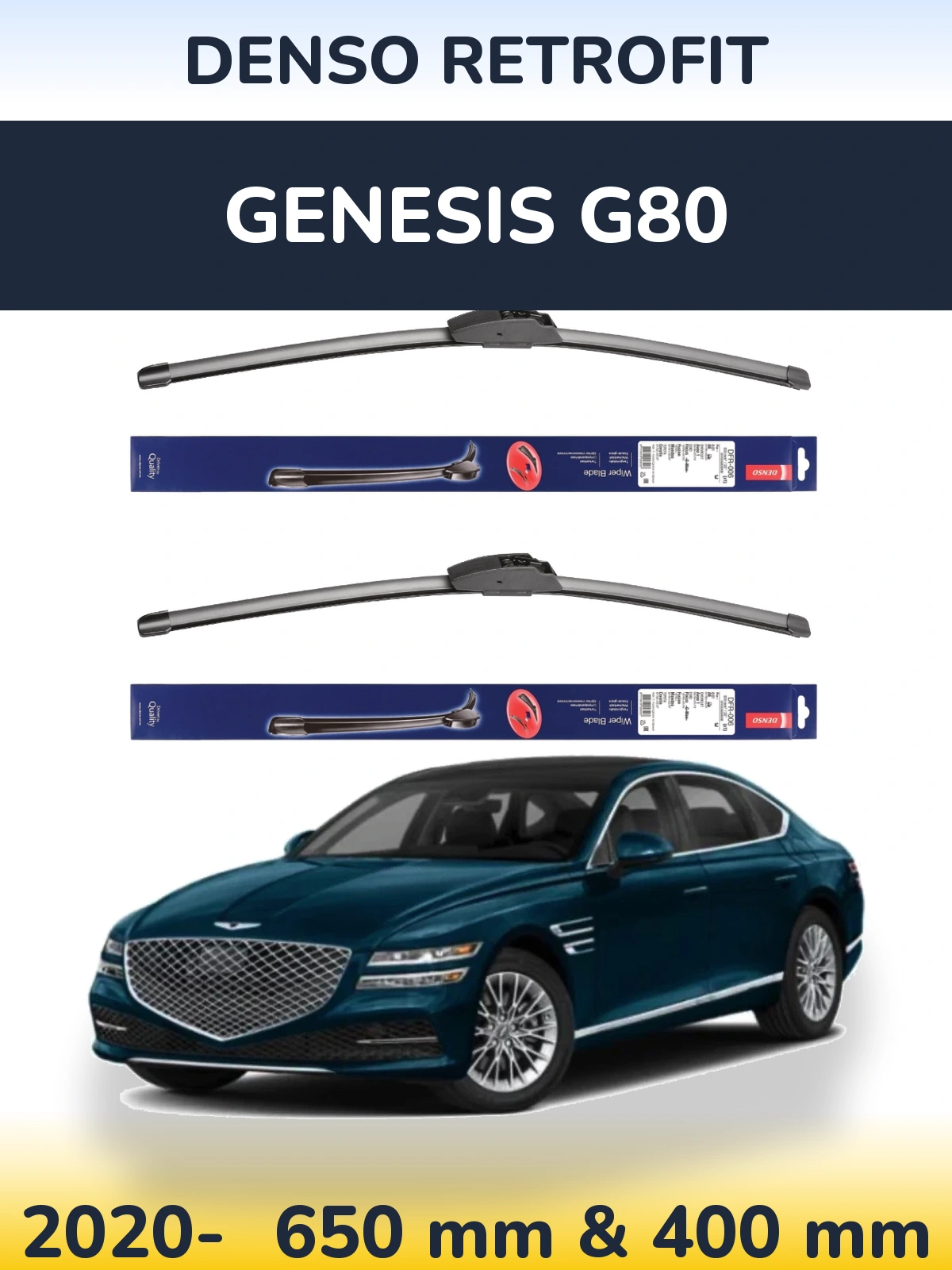 Torkarblad Denso Retrofit för Genesis G80