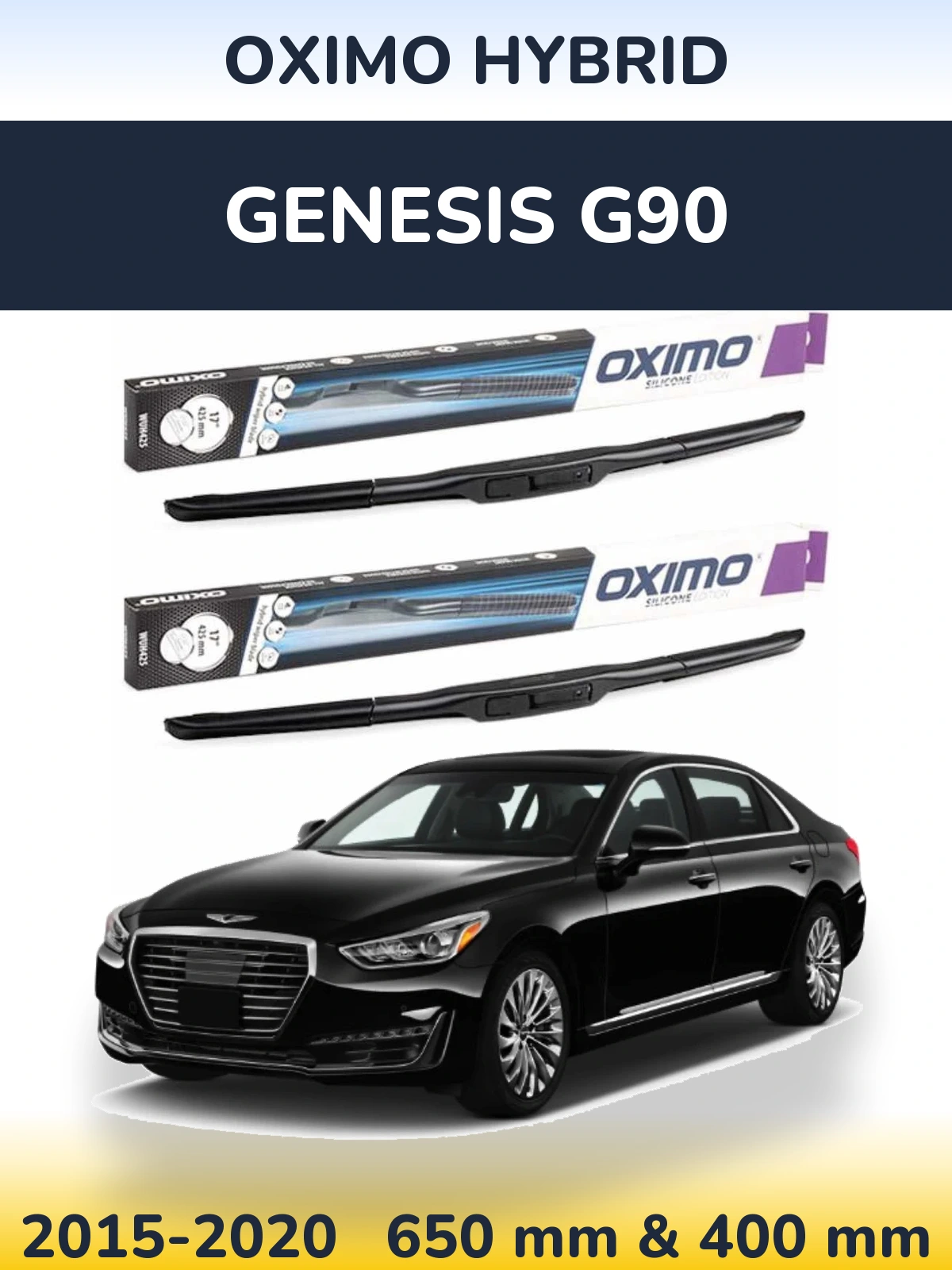 Torkarblad Oximo Hybrid för Genesis G90