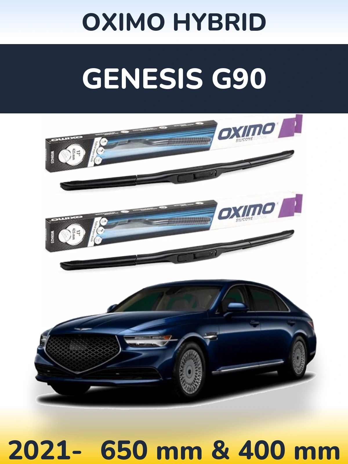 Torkarblad Oximo Hybrid för Genesis G90