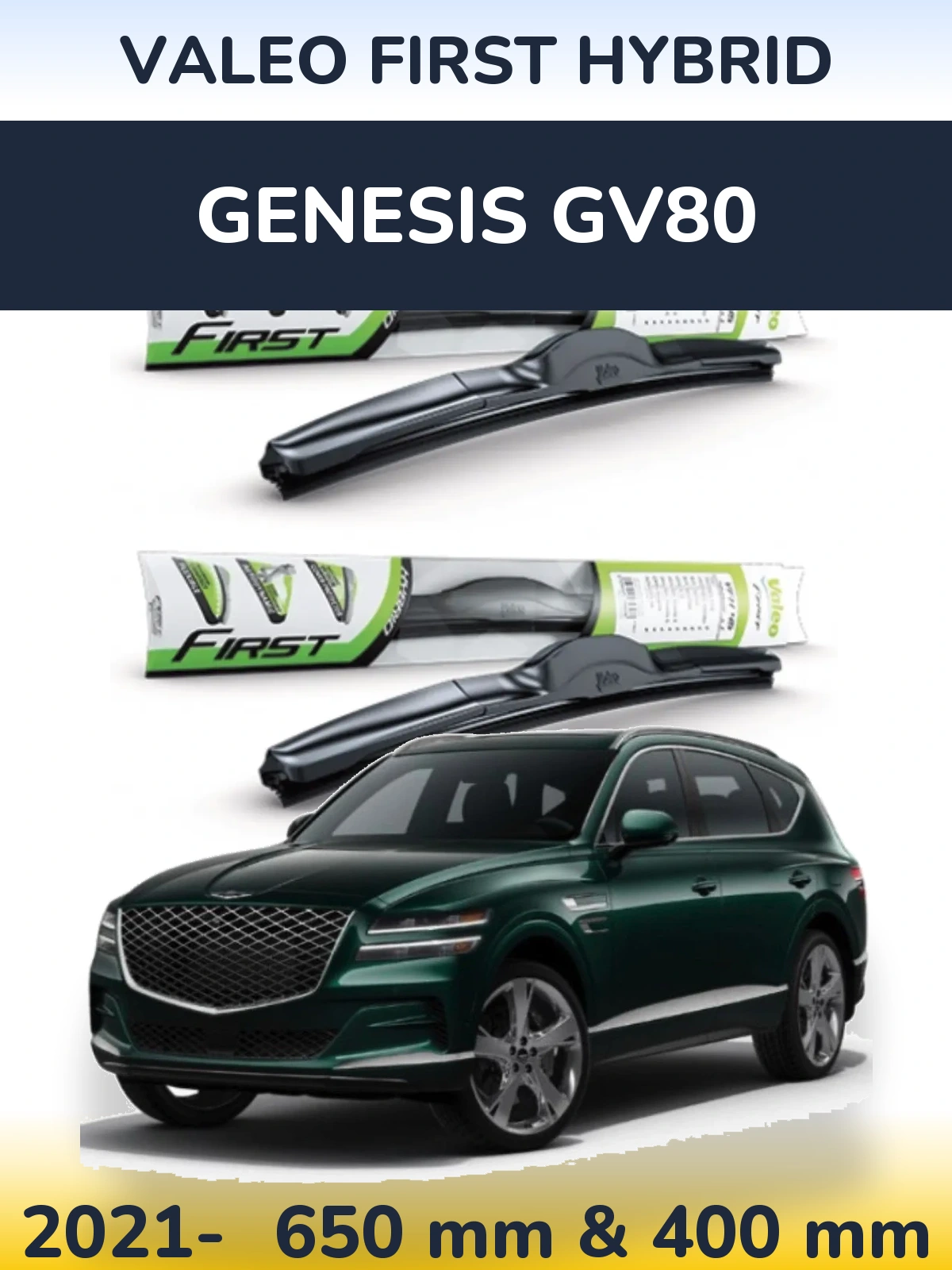 Torkarblad Valeo First Hybrid för Genesis GV80