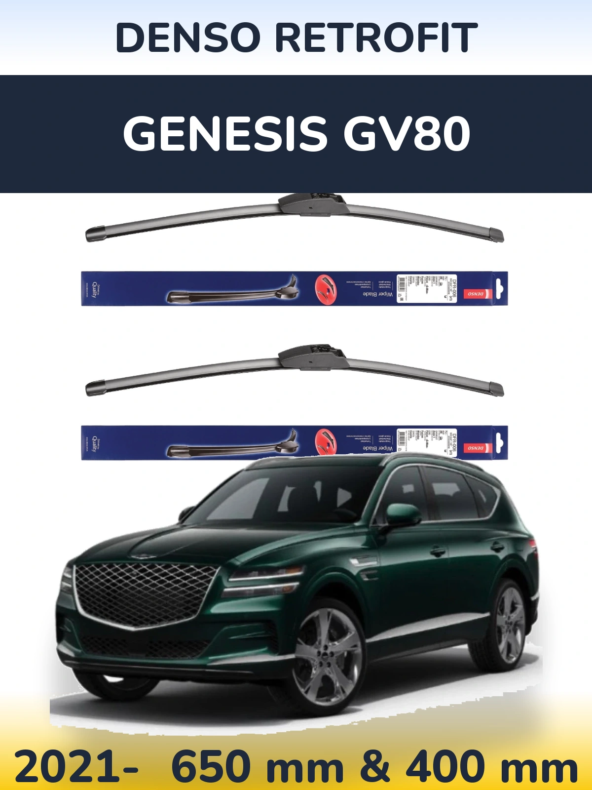 Torkarblad Denso Retrofit för Genesis GV80