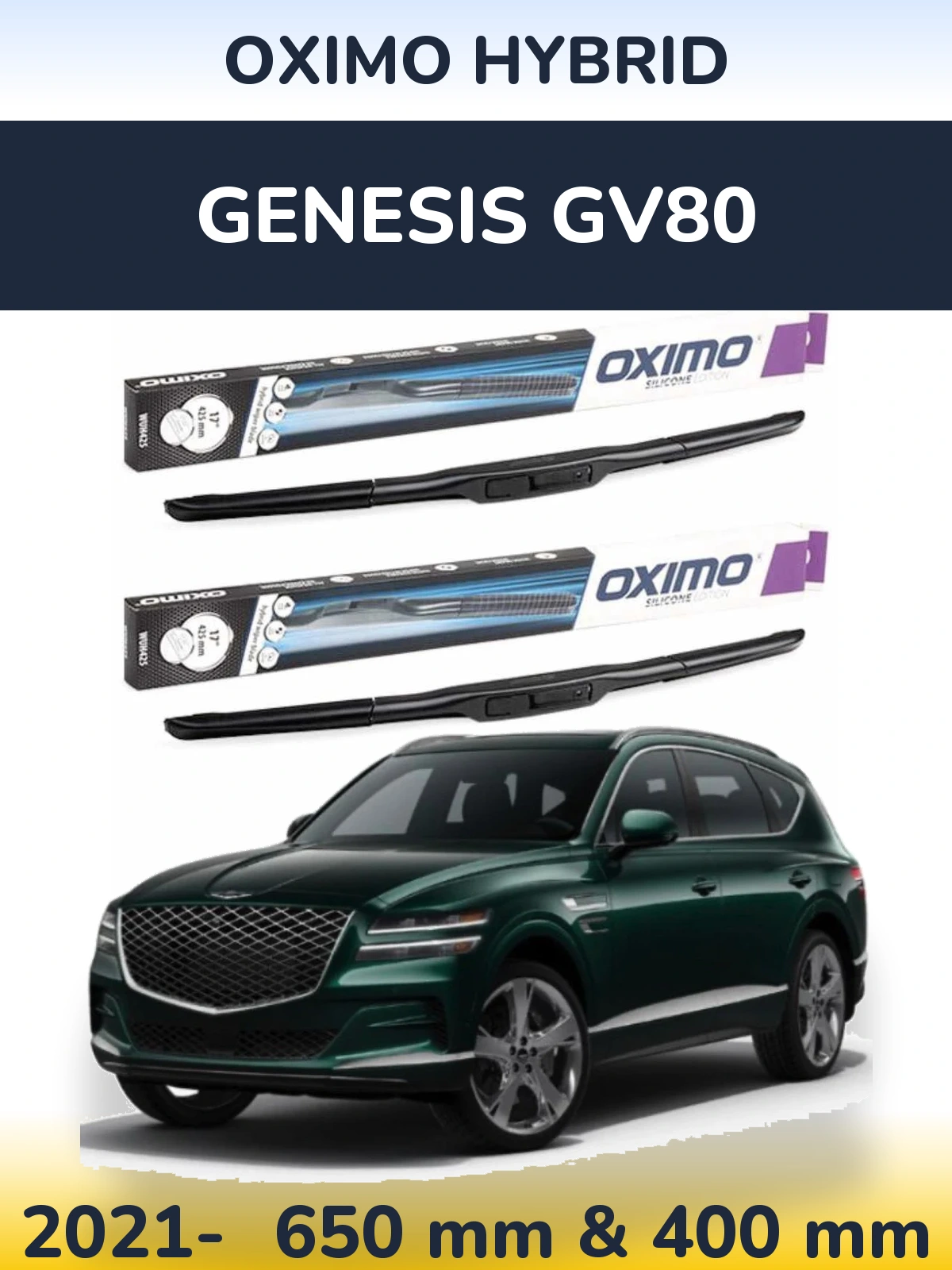 Torkarblad Oximo Hybrid för Genesis GV80