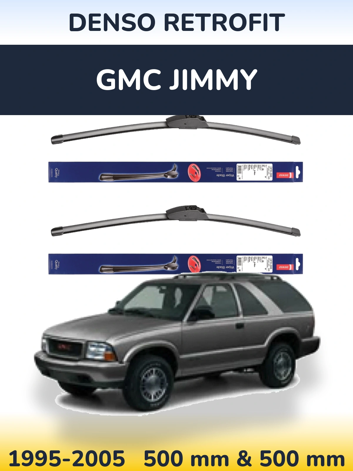 Torkarblad Denso Retrofit för GMC Jimmy