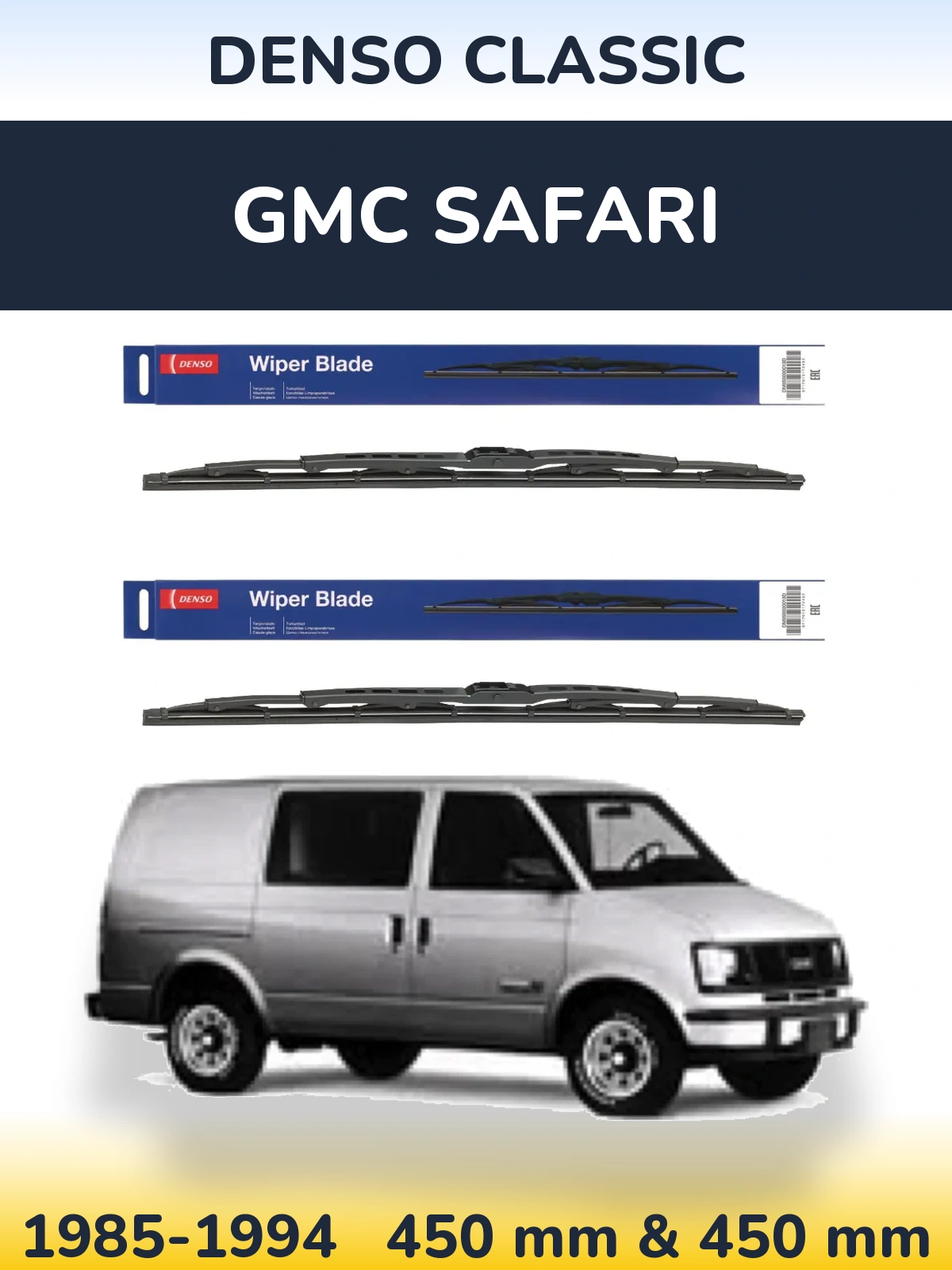 Torkarblad Denso Classic för GMC Safari