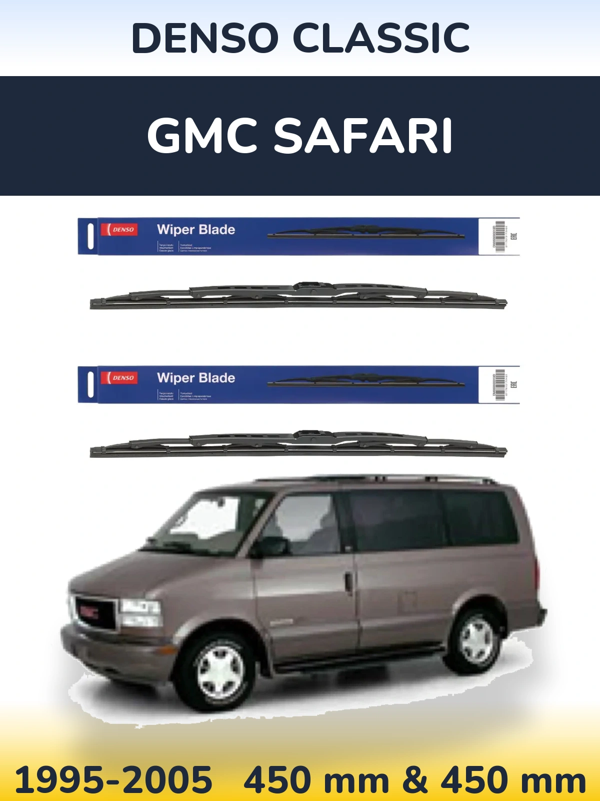 Torkarblad Denso Classic för GMC Safari