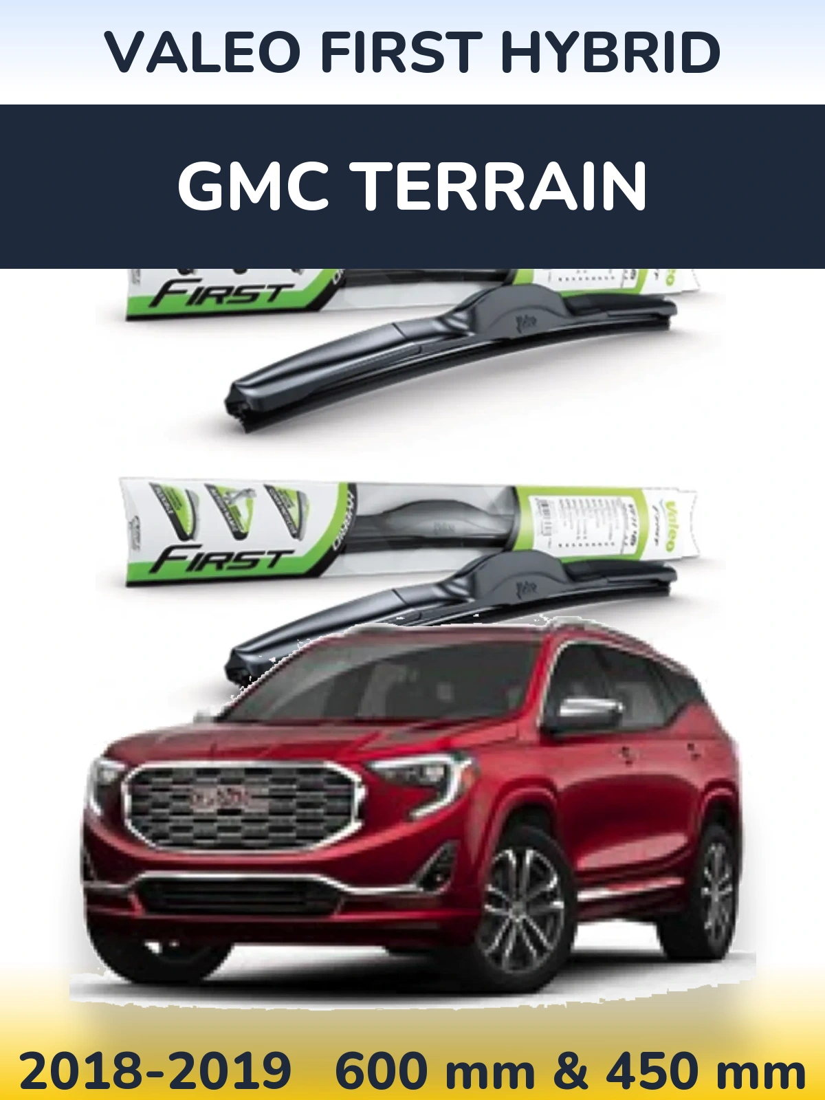 Torkarblad Valeo First Hybrid för GMC Terrain