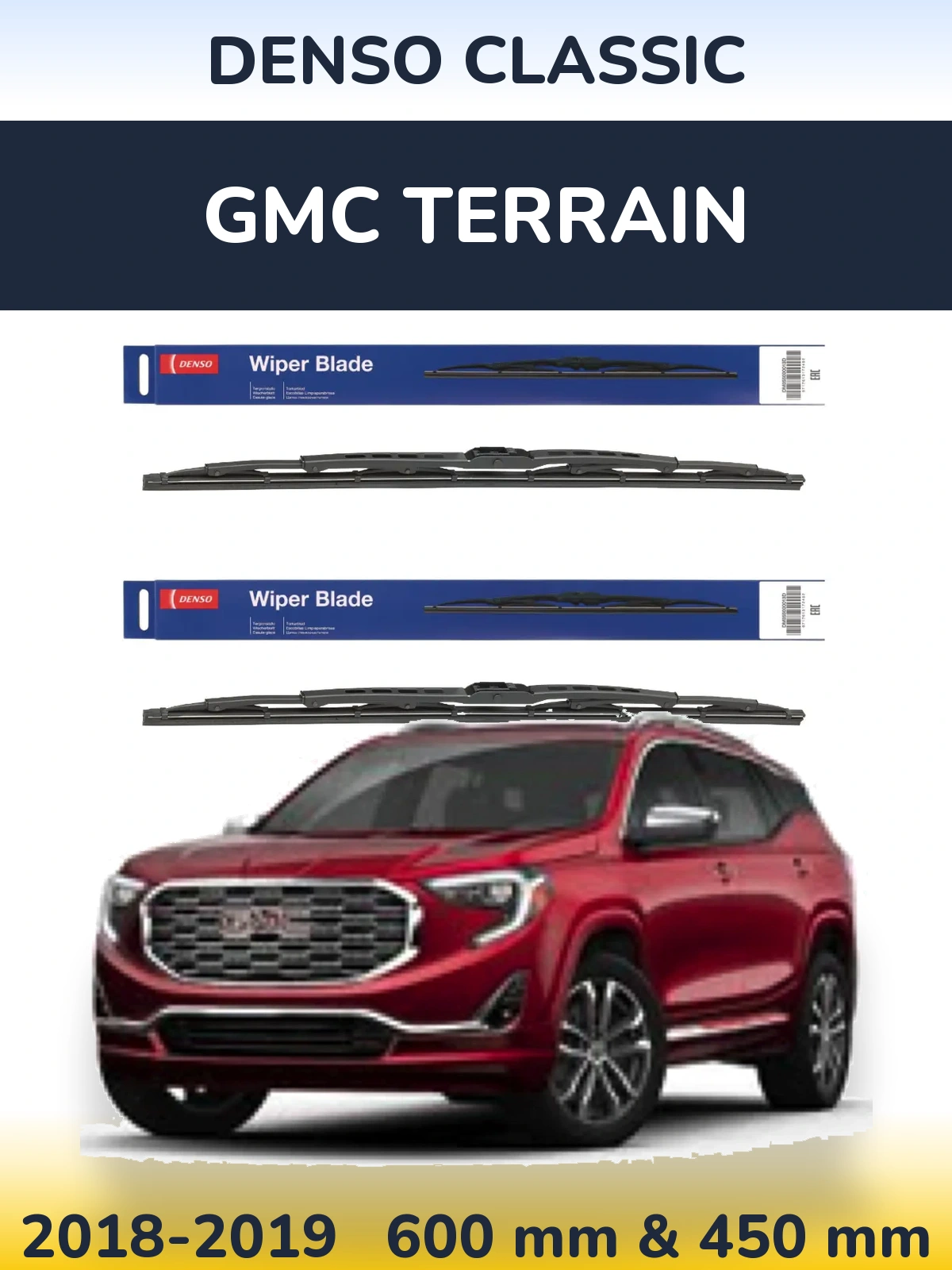 Torkarblad Denso Classic för GMC Terrain