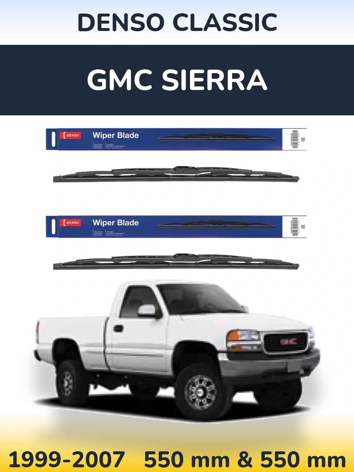 Torkarblad Denso Classic för GMC Sierra