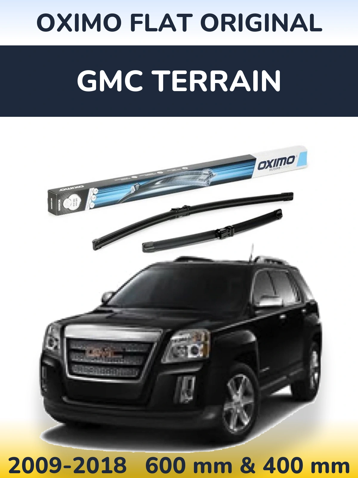 Torkarblad Oximo Flat Original för GMC Terrain