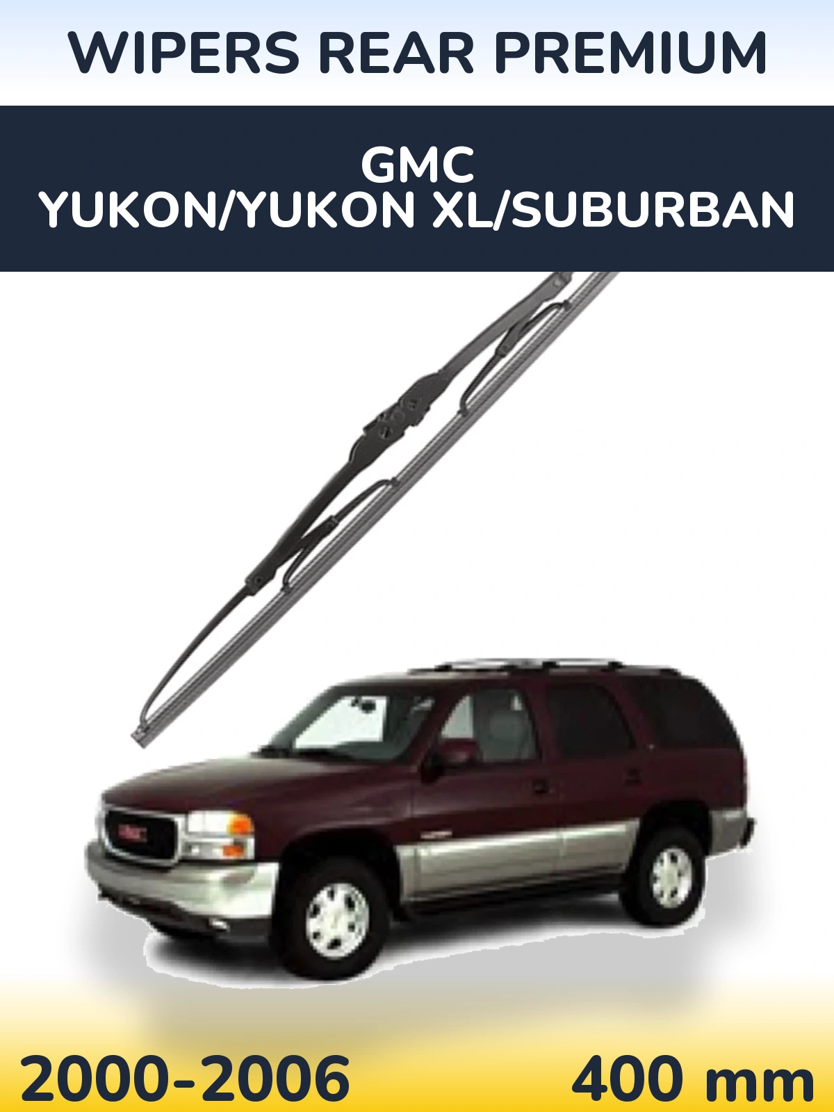 Torkarblad WIPERS REAR PREMIUM för GMC Yukon/Yukon XL/Suburban