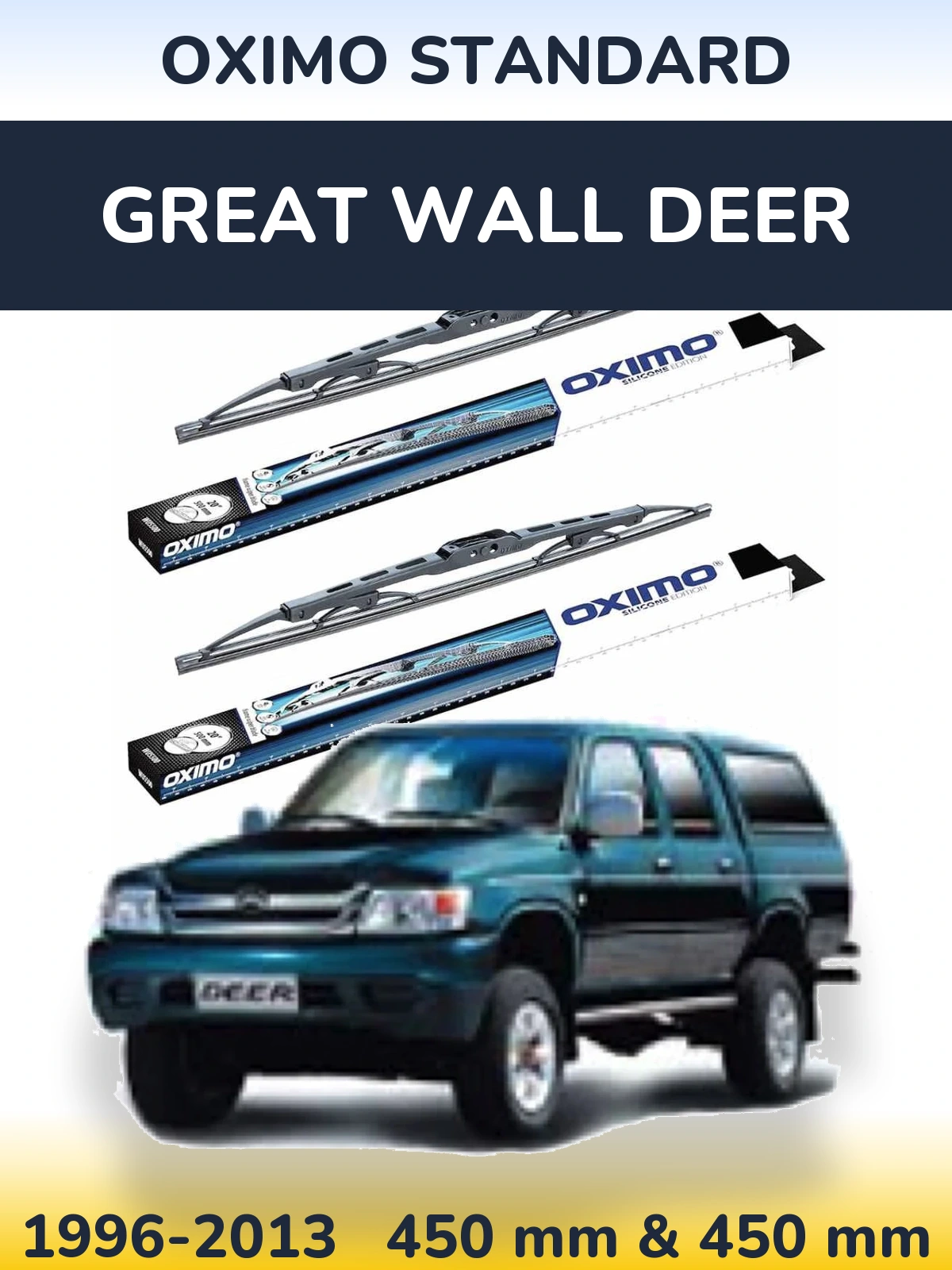 Torkarblad Oximo Standard för Great Wall Deer