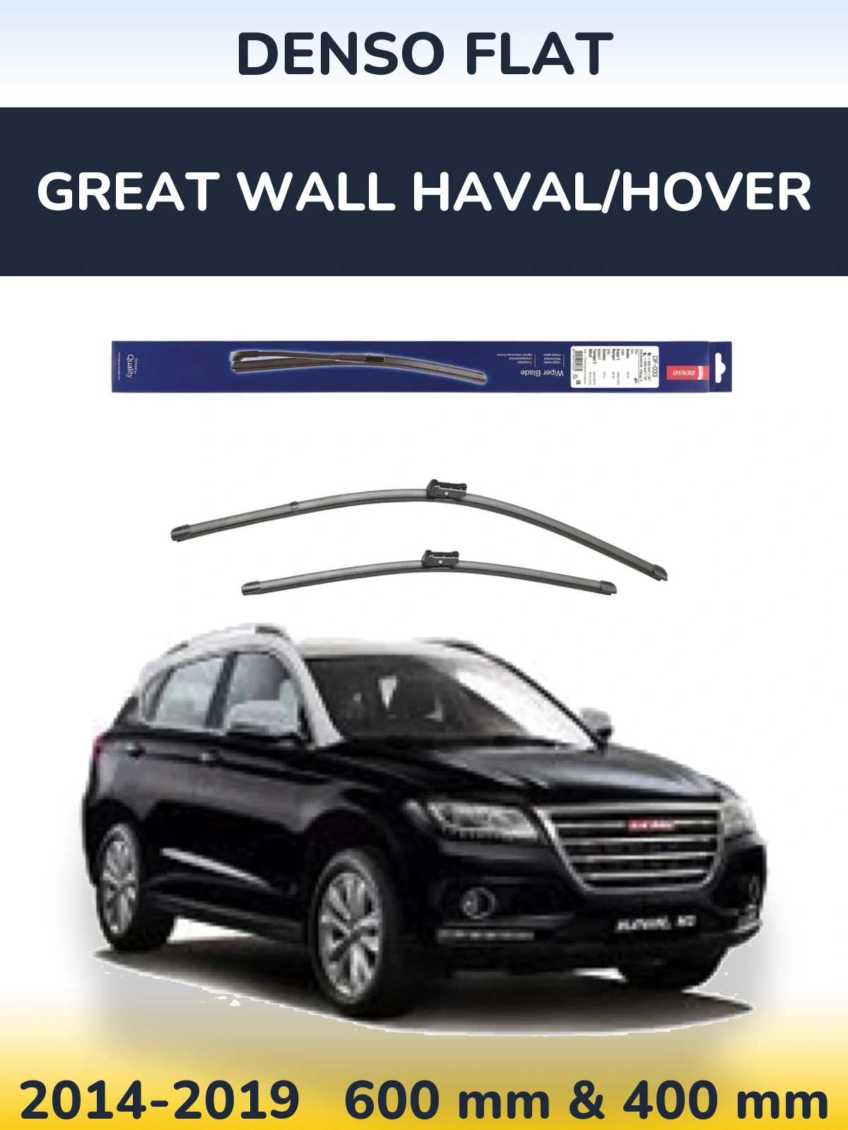 Torkarblad Denso Flat för Great Wall Haval/Hover