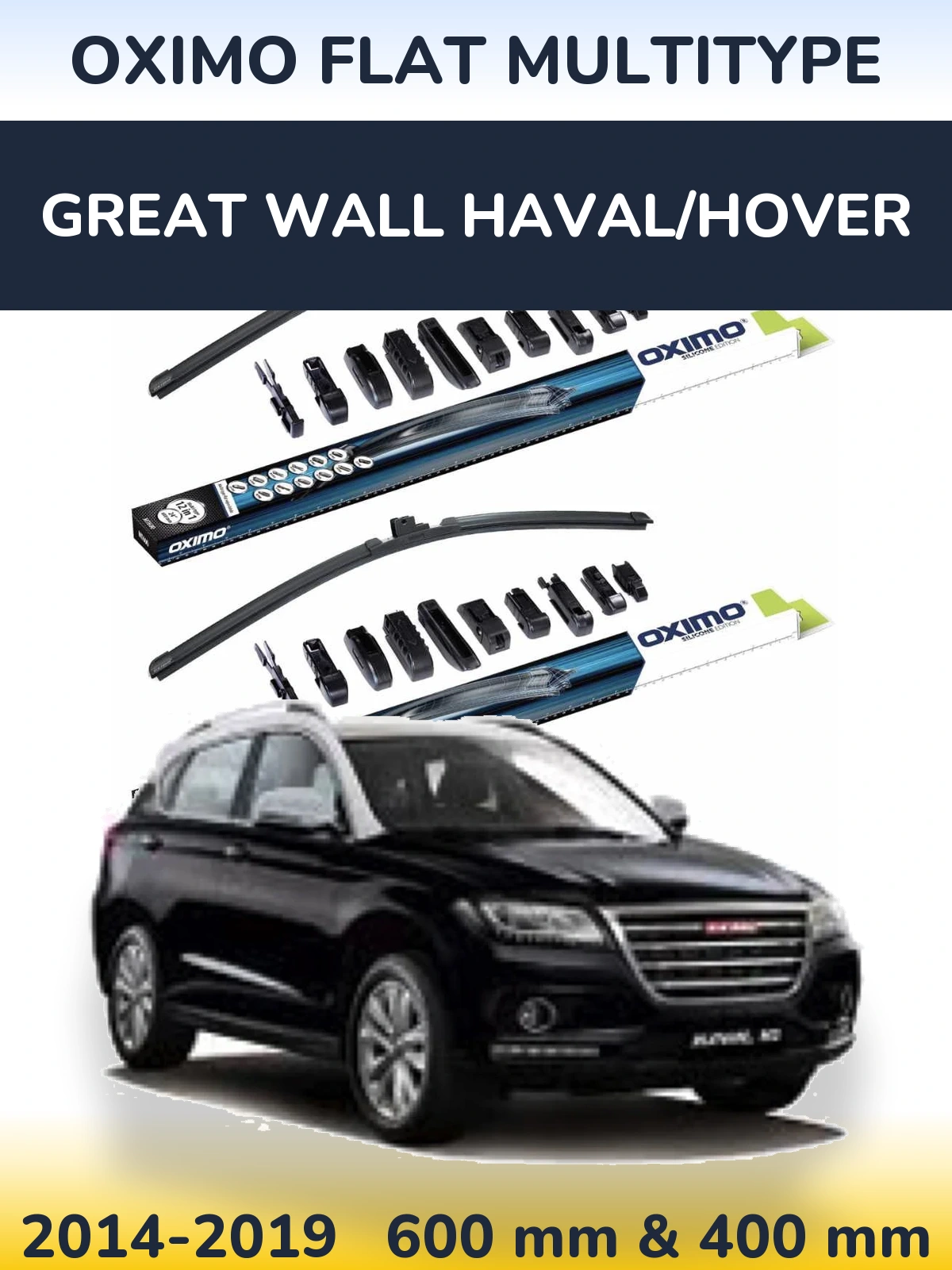 Torkarblad Oximo Flat MultiType för Great Wall Haval/Hover