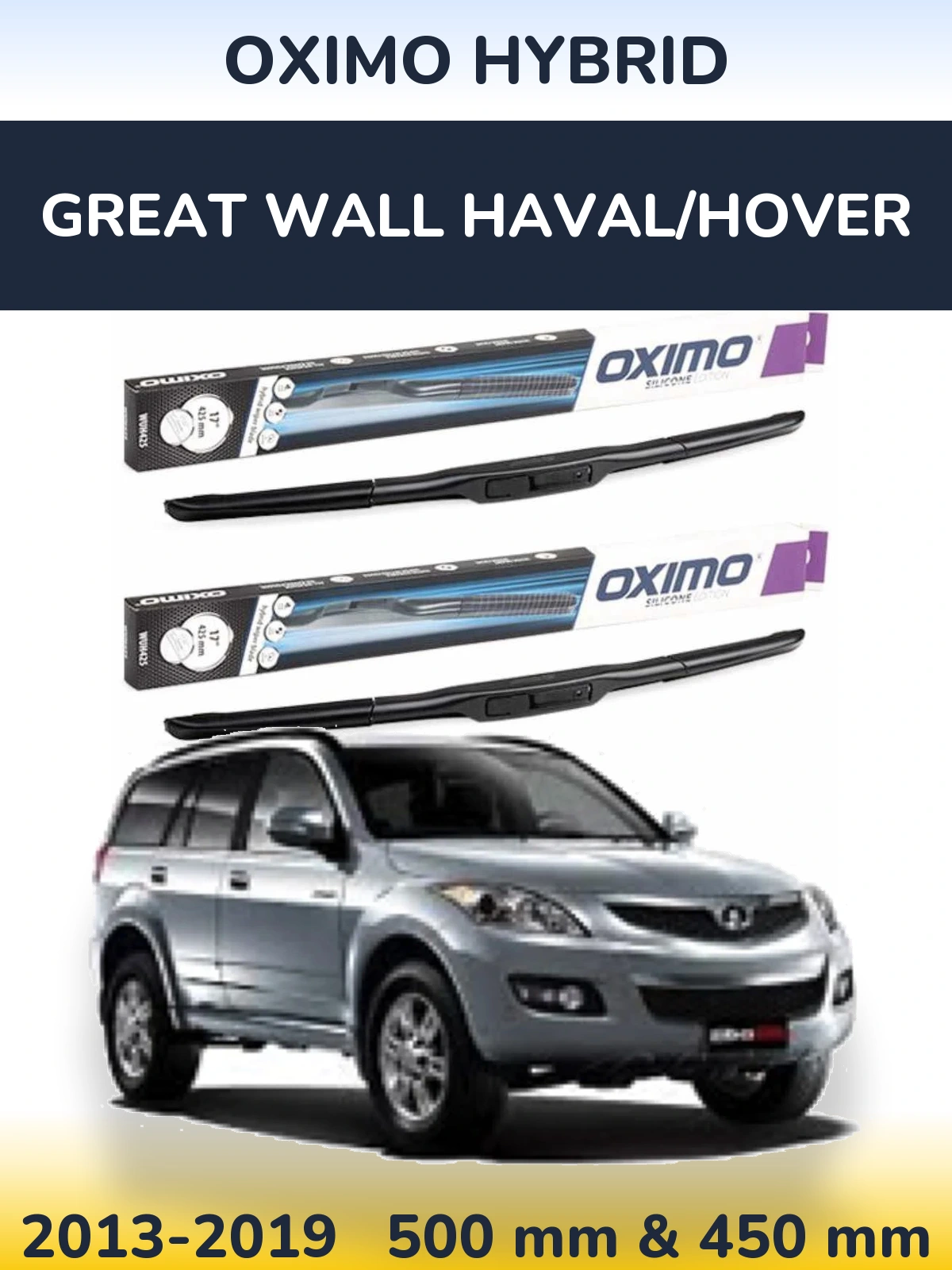 Torkarblad Oximo Hybrid för Great Wall Haval/Hover