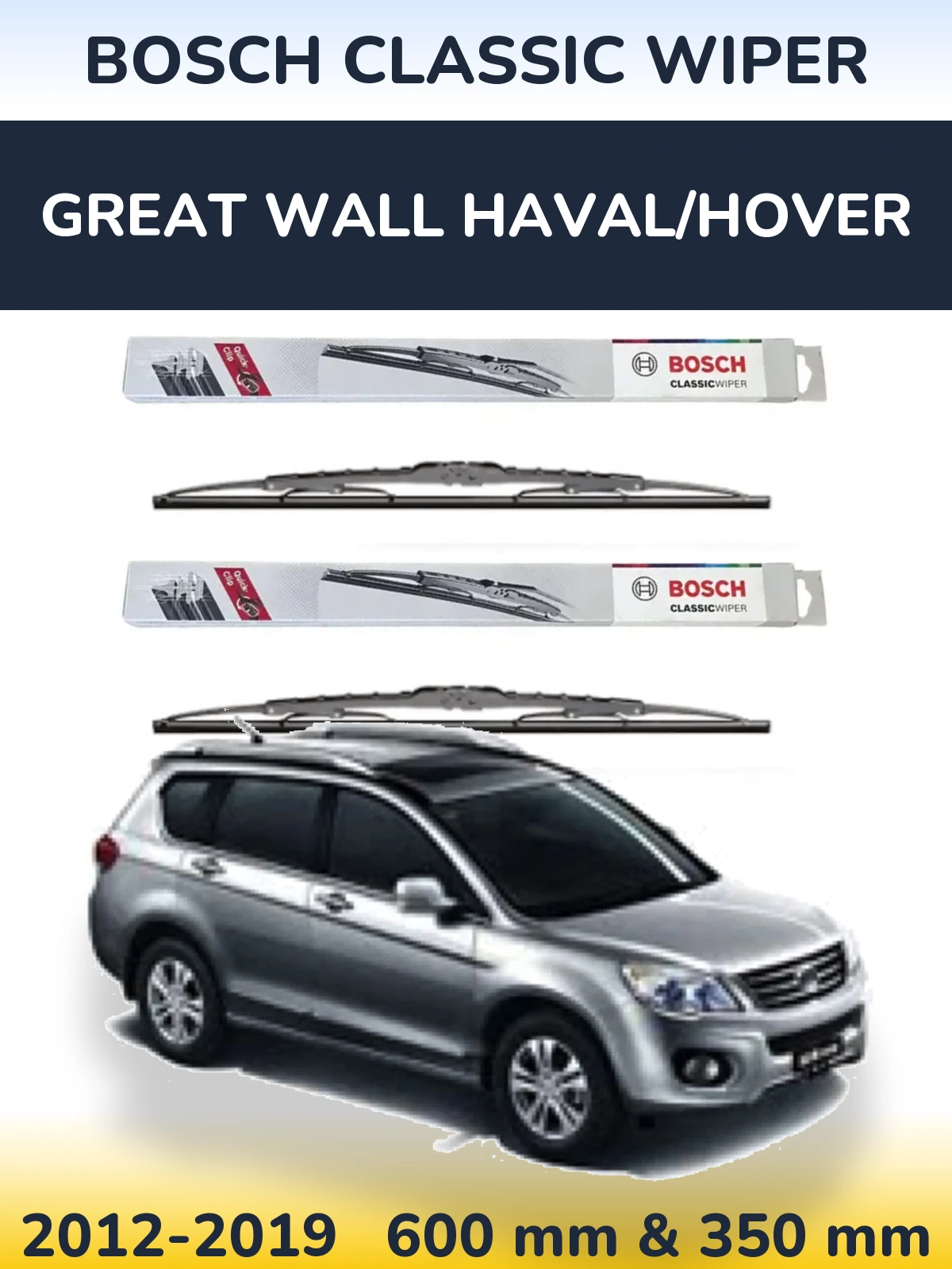 Torkarblad BOSCH Classic Wiper för Great Wall Haval/Hover