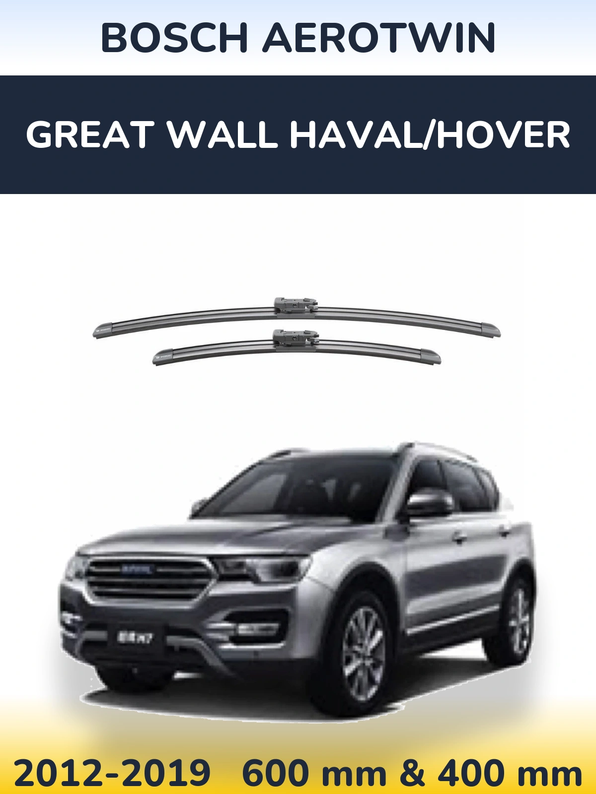 Torkarblad BOSCH AeroTwin för Great Wall Haval/Hover