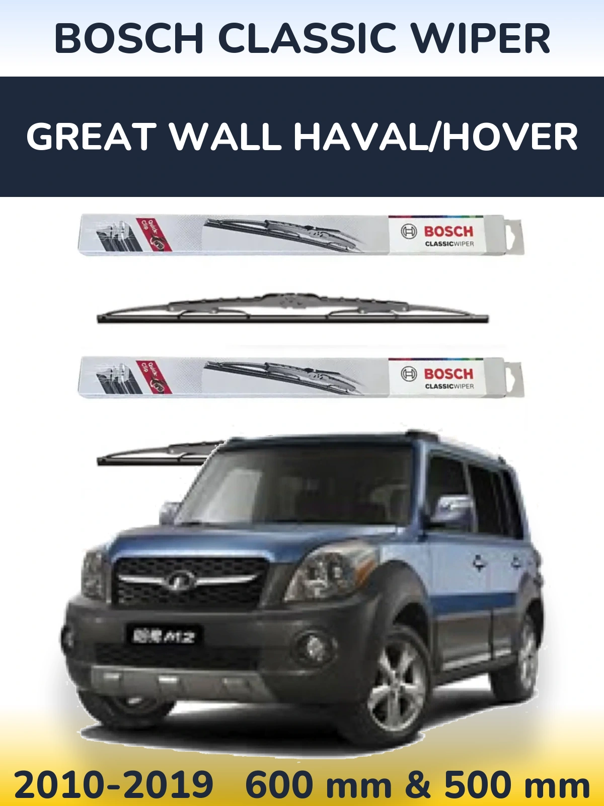 Torkarblad BOSCH Classic Wiper för Great Wall Haval/Hover
