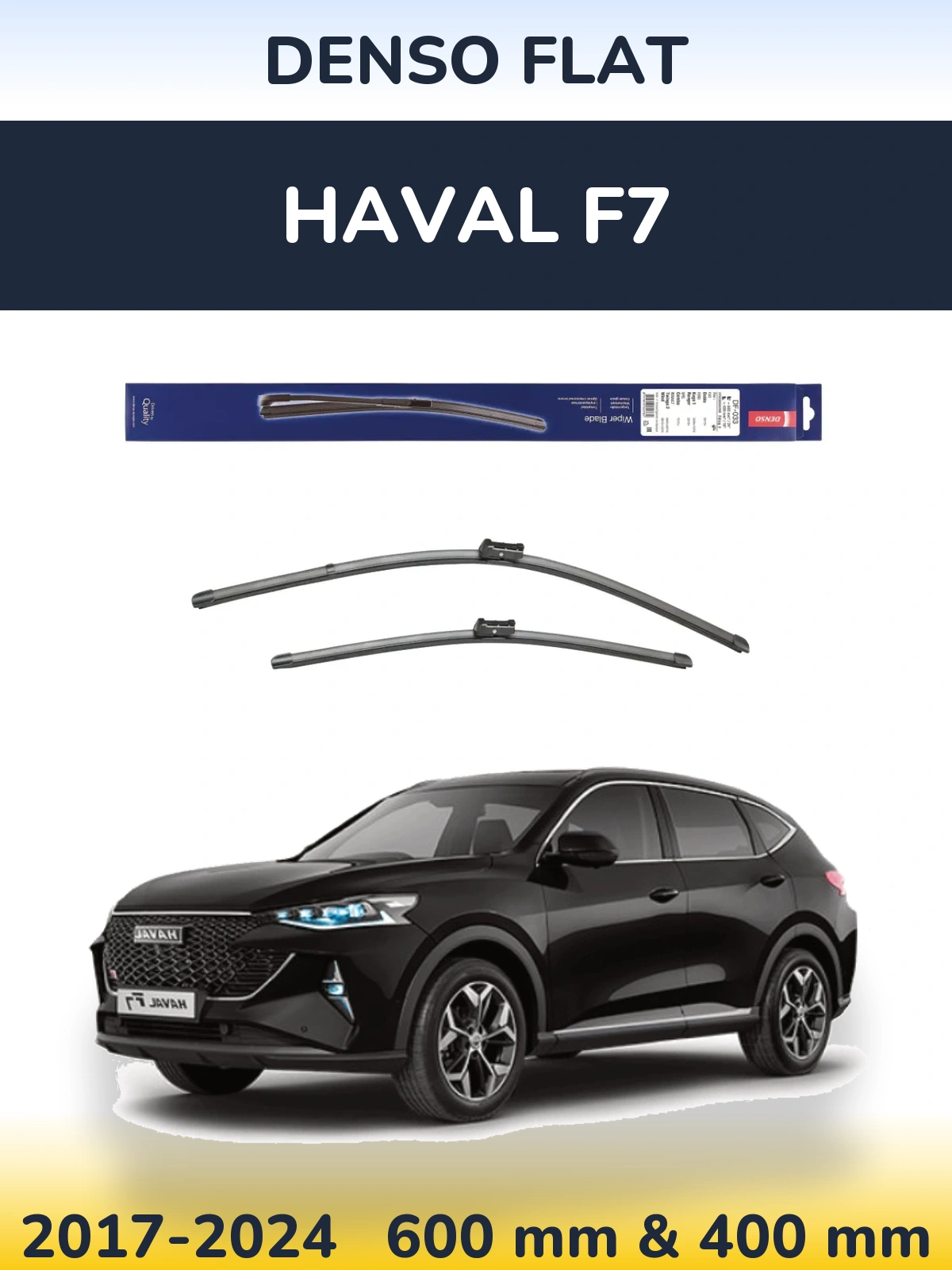 Torkarblad Denso Flat för Haval F7