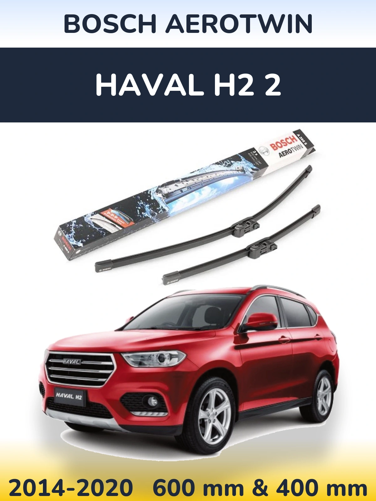 Torkarblad BOSCH AeroTwin för Haval H2 2