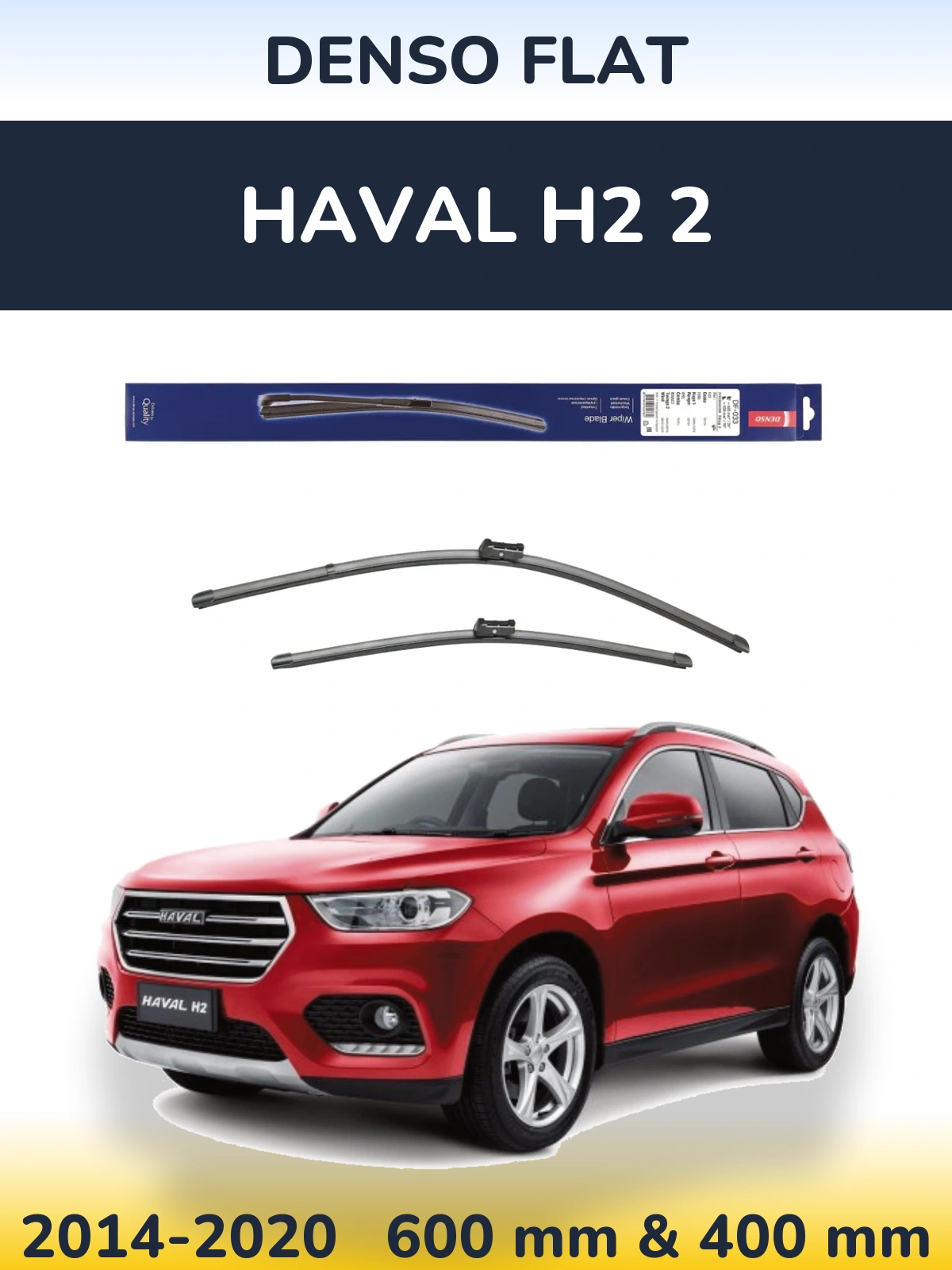 Torkarblad Denso Flat för Haval H2 2