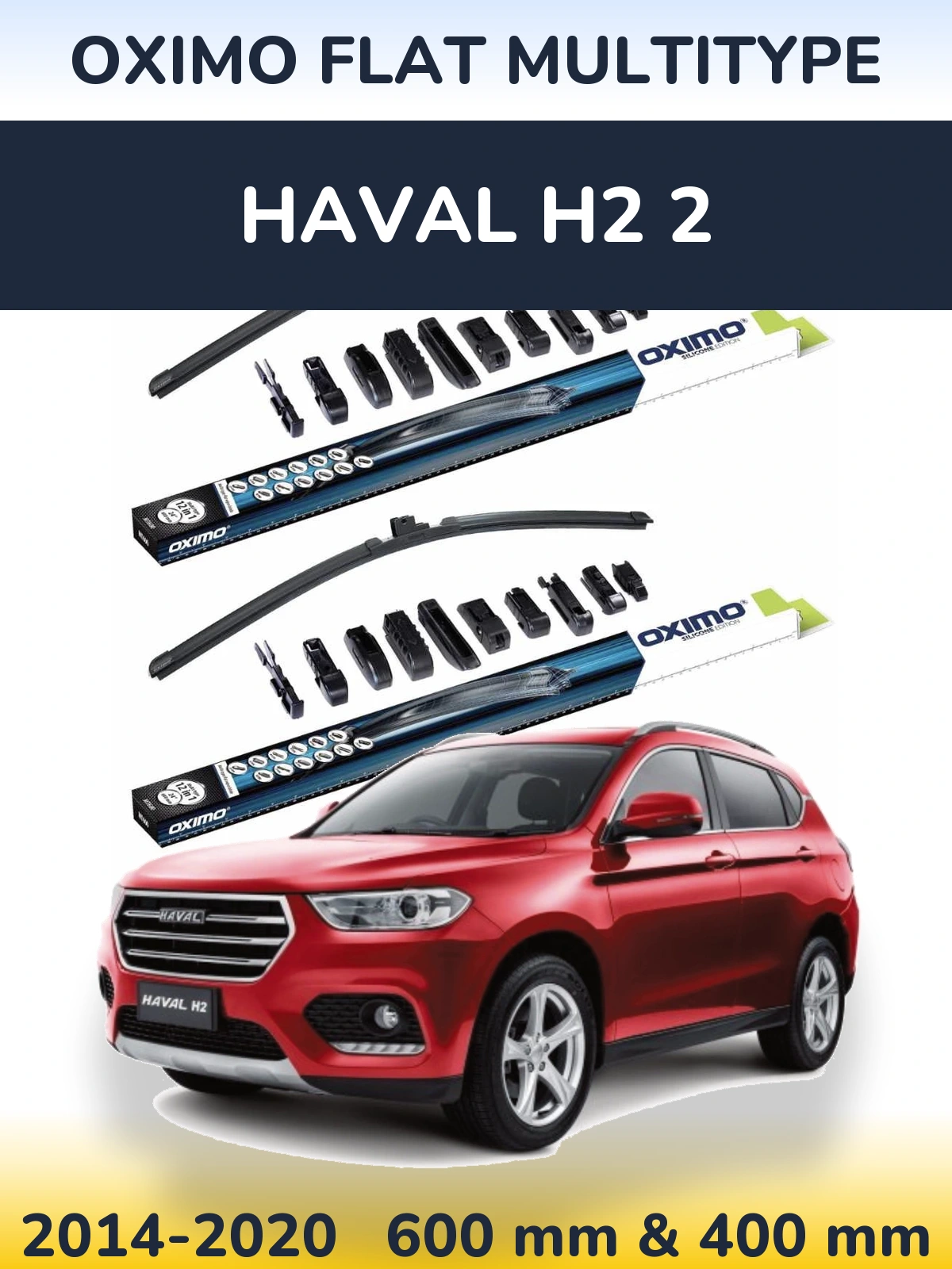 Torkarblad Oximo Flat MultiType för Haval H2 2