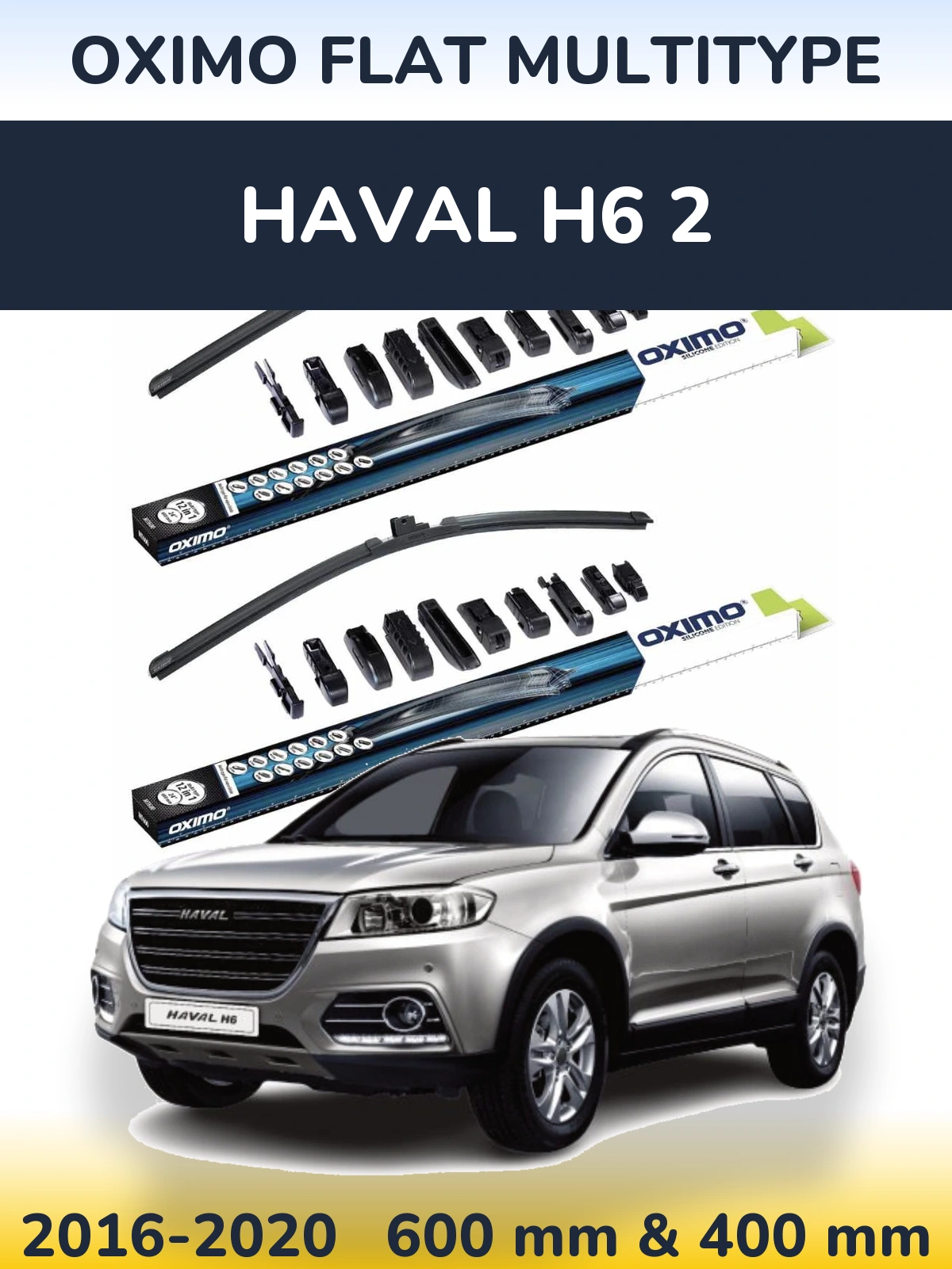 Torkarblad Oximo Flat MultiType för Haval H6 2