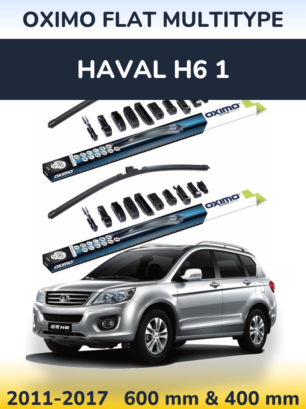 Torkarblad Oximo Flat MultiType för Haval H6 1
