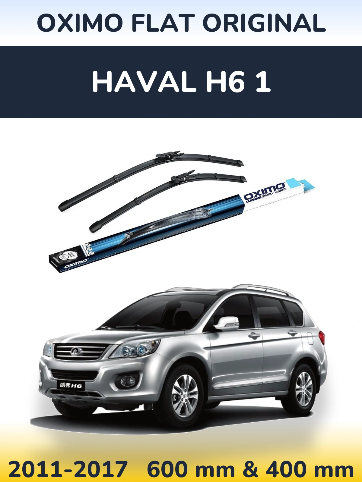 Torkarblad Oximo Flat Original för Haval H6 1