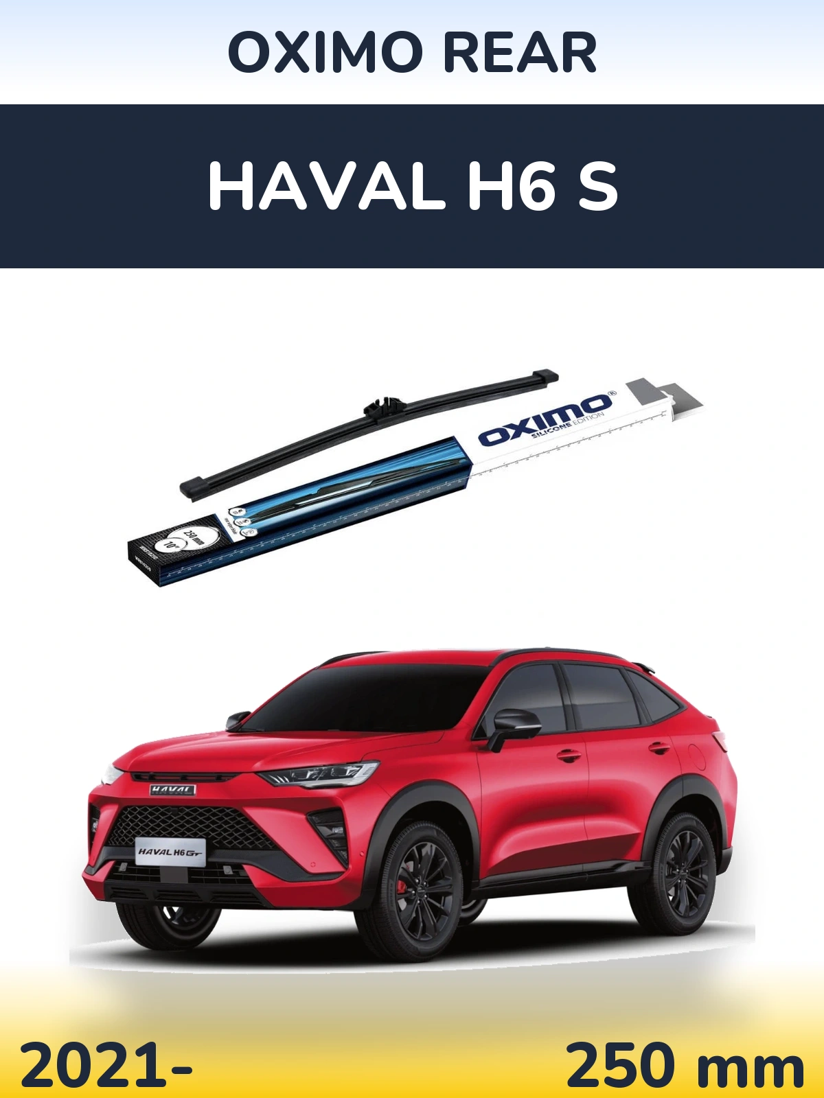 Torkarblad Oximo Rear för Haval H6 S