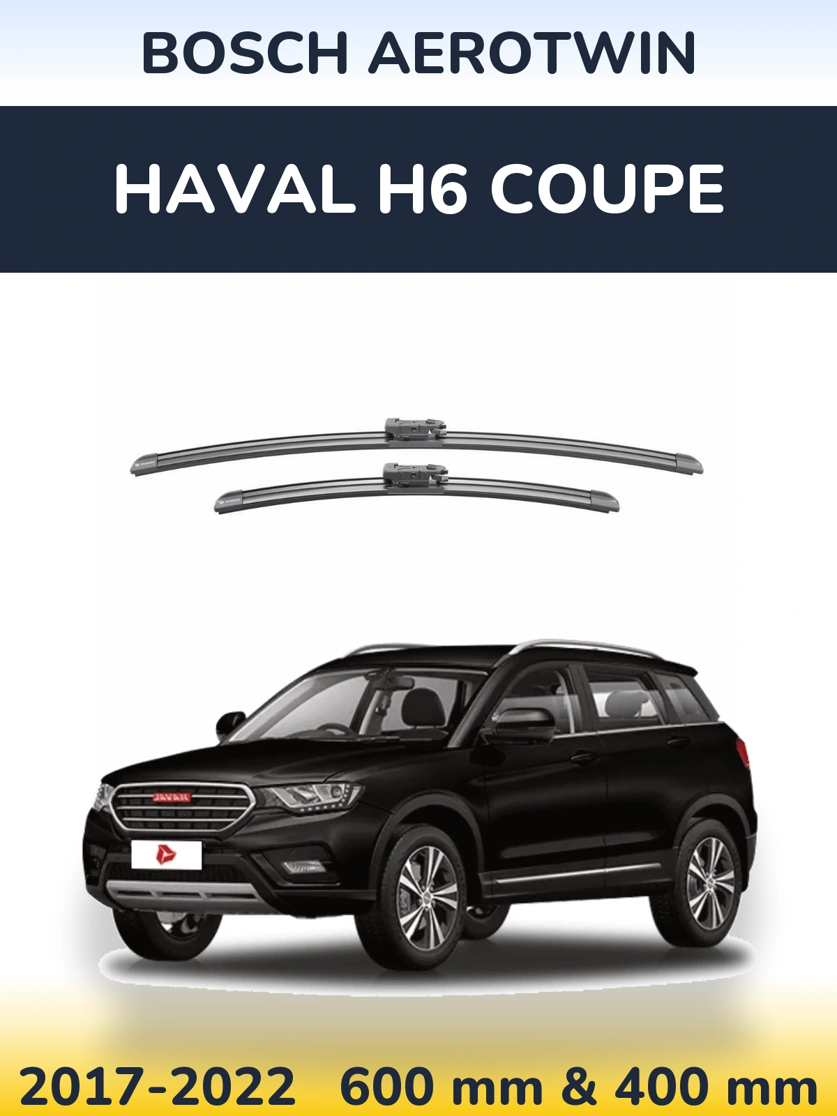 Torkarblad BOSCH AeroTwin för Haval H6 coupe