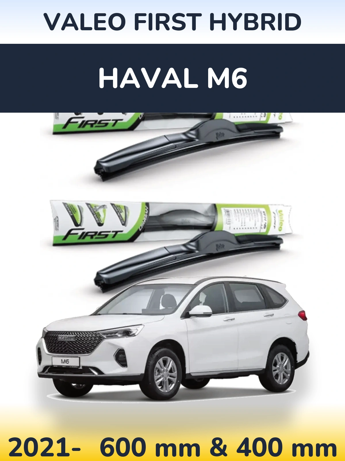 Torkarblad Valeo First Hybrid för Haval M6