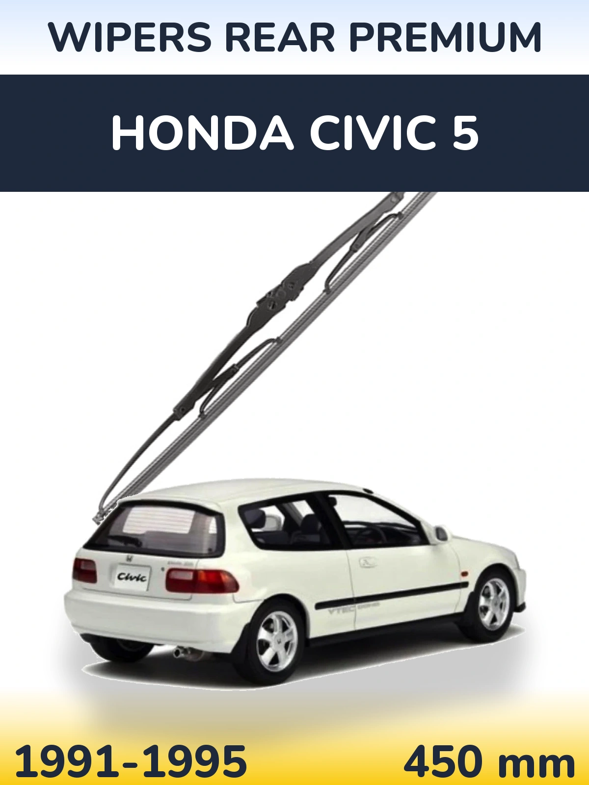 Torkarblad WIPERS REAR PREMIUM för Honda Civic 5