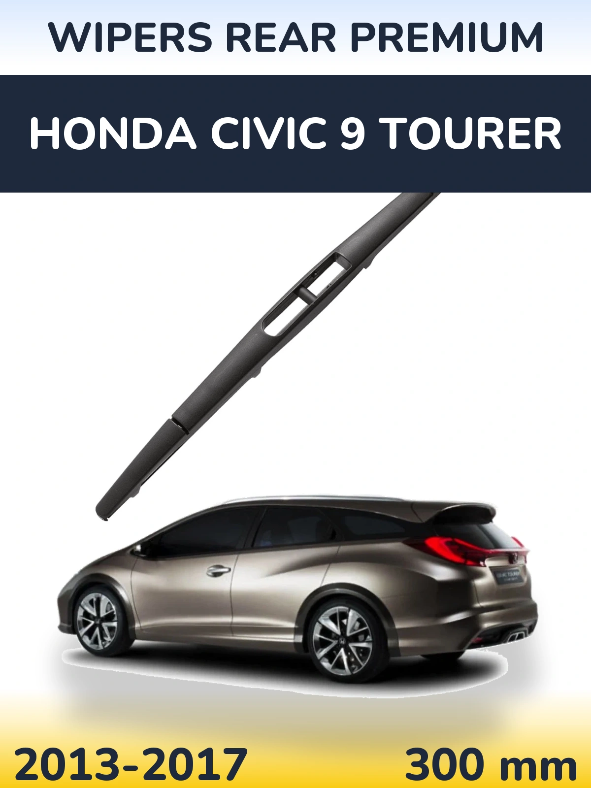 Torkarblad WIPERS REAR PREMIUM för Honda Civic 9 Tourer