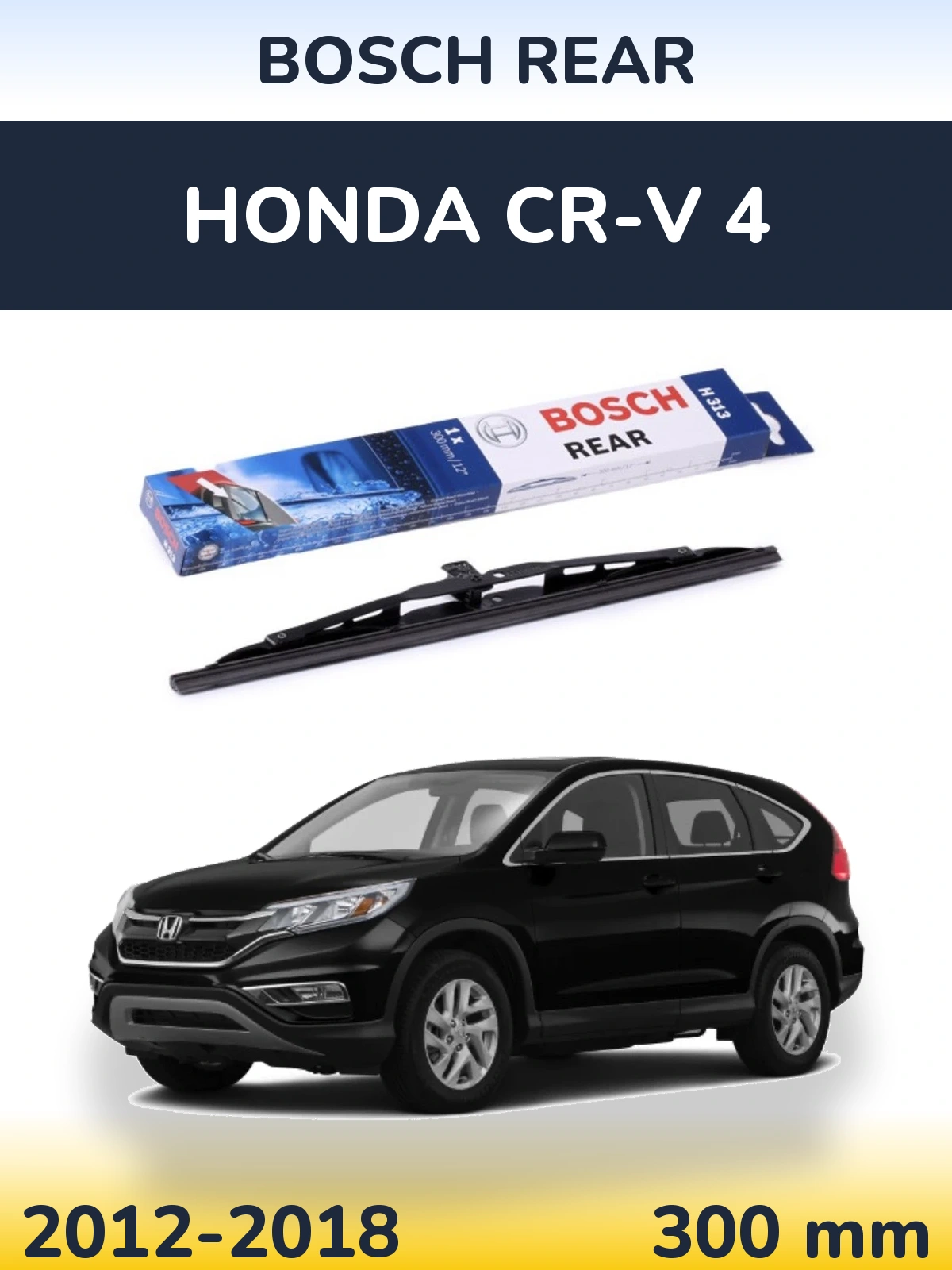 Torkarblad BOSCH Rear för Honda CR-V 4