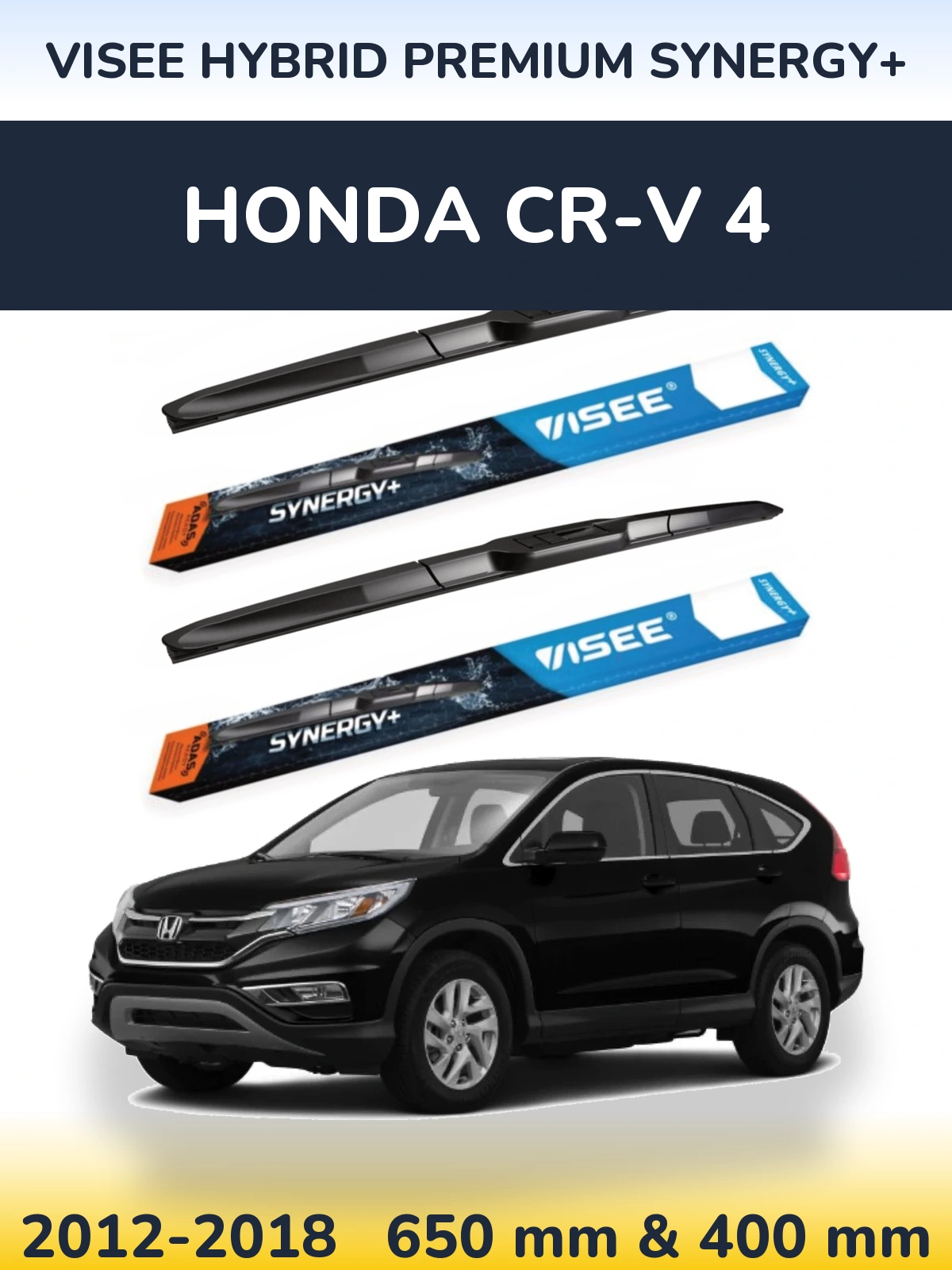Torkarblad VISEE HYBRID PREMIUM SYNERGY+ för Honda CR-V 4