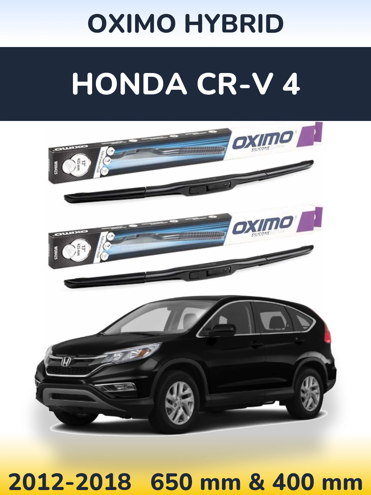 Torkarblad Oximo Hybrid för Honda CR-V 4