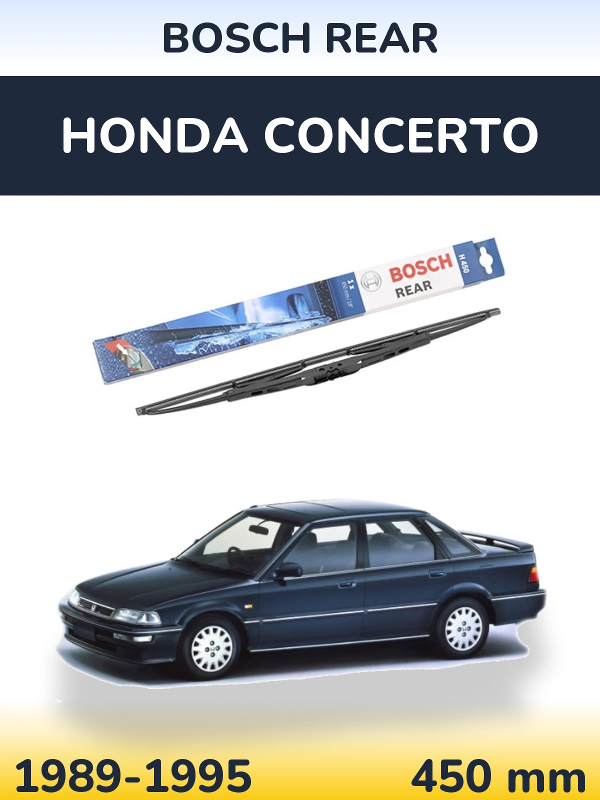Torkarblad BOSCH Rear för Honda Concerto