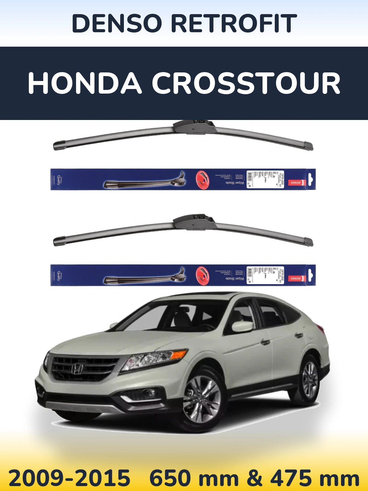 Torkarblad Denso Retrofit för Honda Crosstour