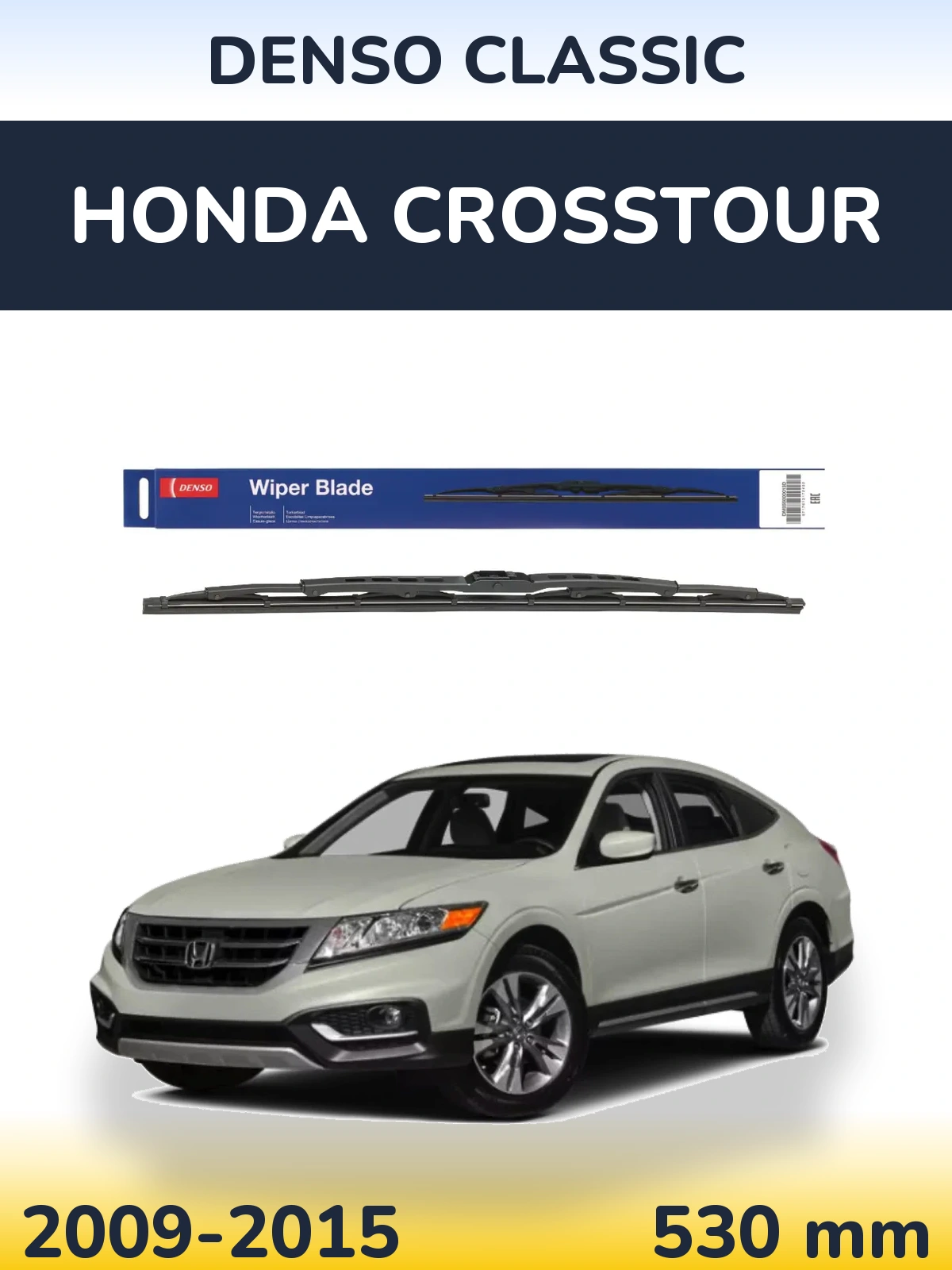 Torkarblad Denso Classic för Honda Crosstour