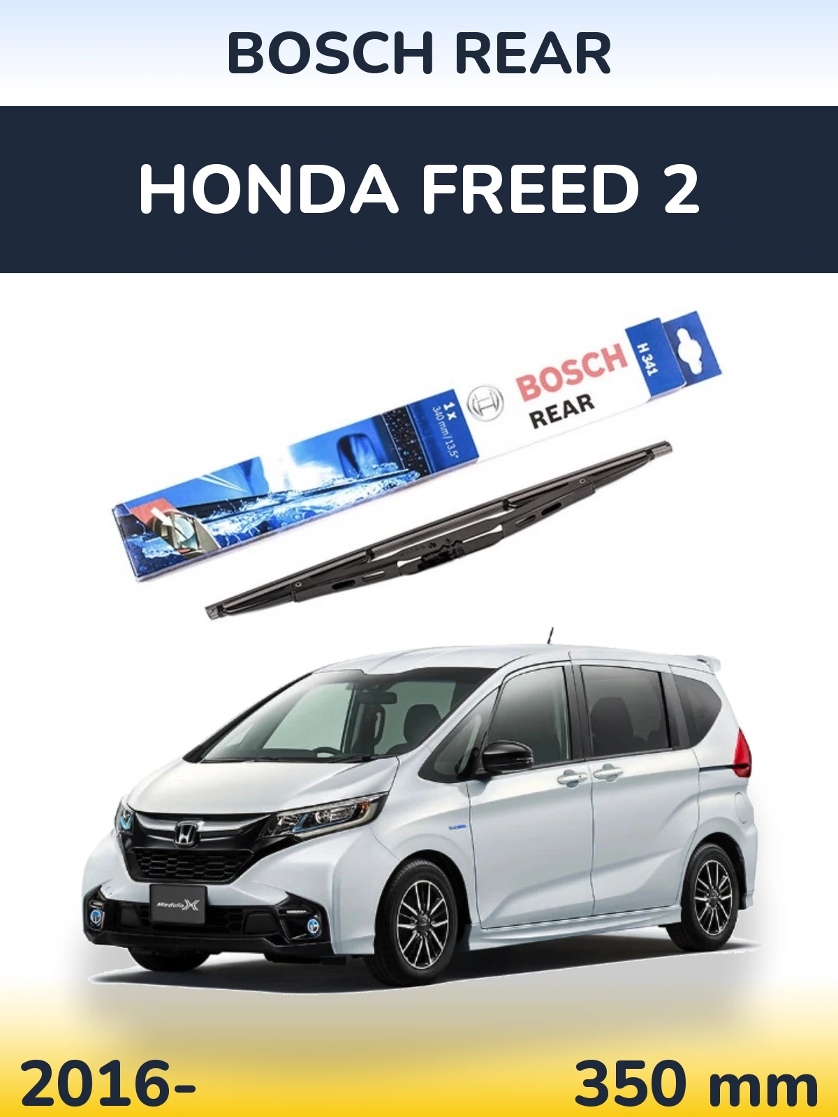 Torkarblad BOSCH Rear för Honda Freed 2