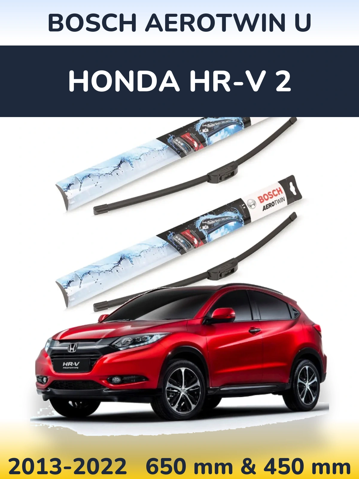 Torkarblad BOSCH AeroTwin U för Honda HR-V 2