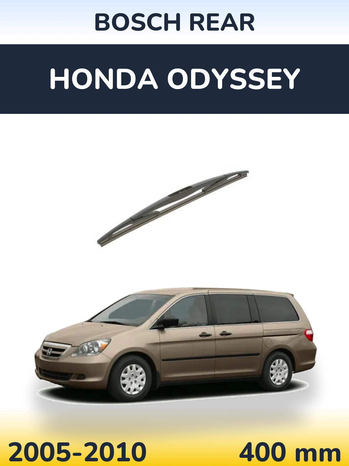 Torkarblad BOSCH Rear för Honda Odyssey