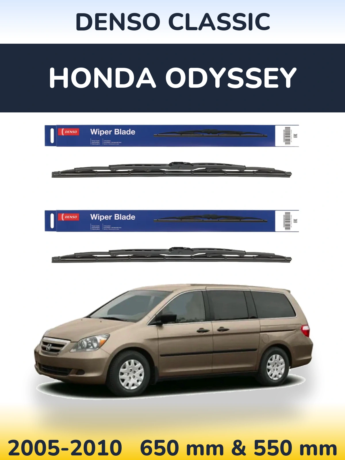 Torkarblad Denso Classic för Honda Odyssey