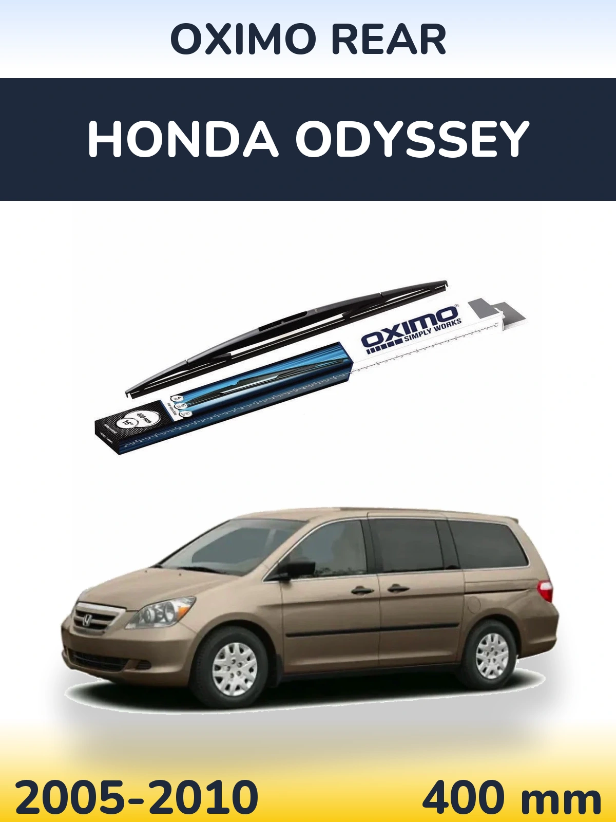 Torkarblad Oximo Rear för Honda Odyssey